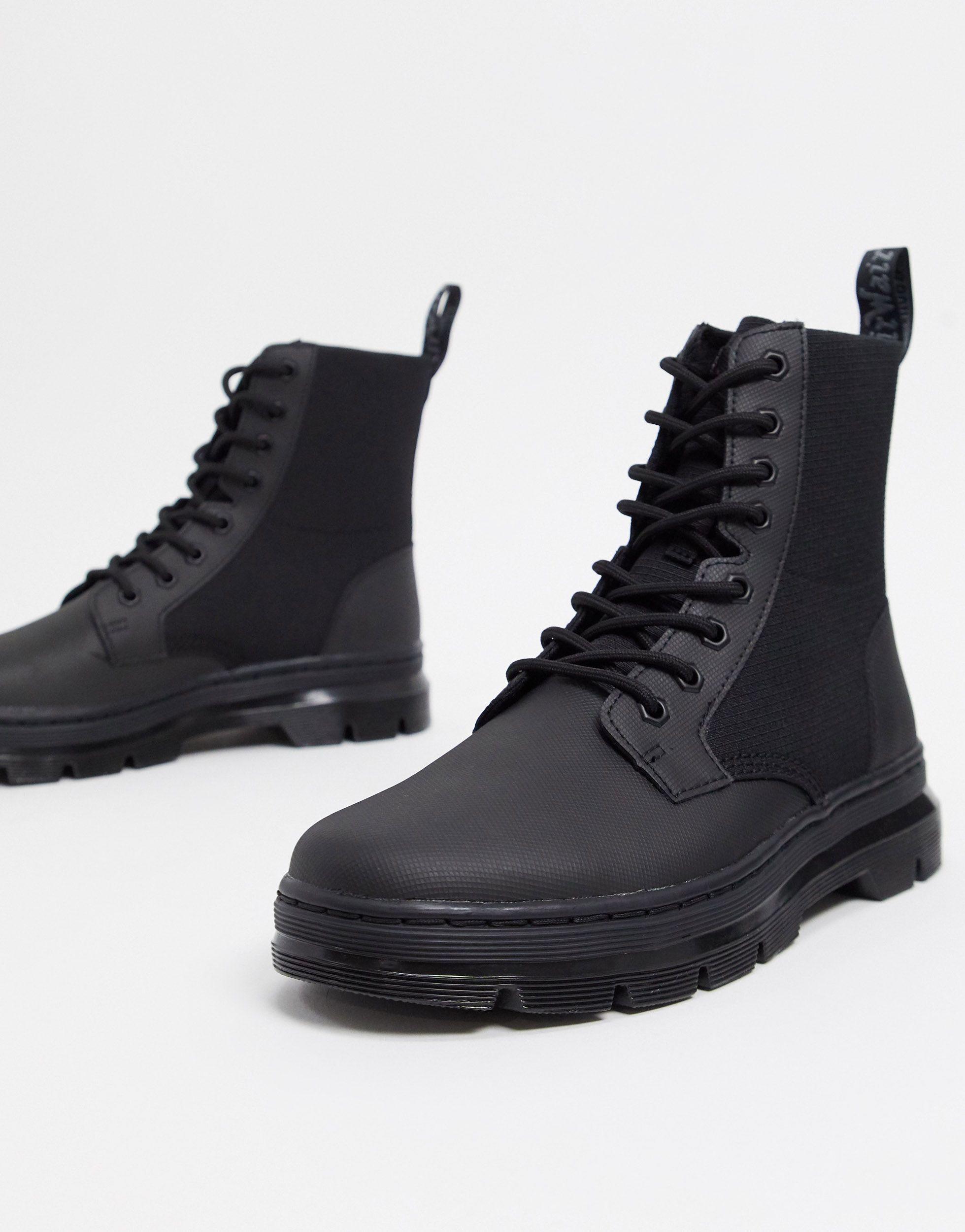 Dr. Martens Dr. Martens Combs Ii Boots in Black for Men | Lyst UK