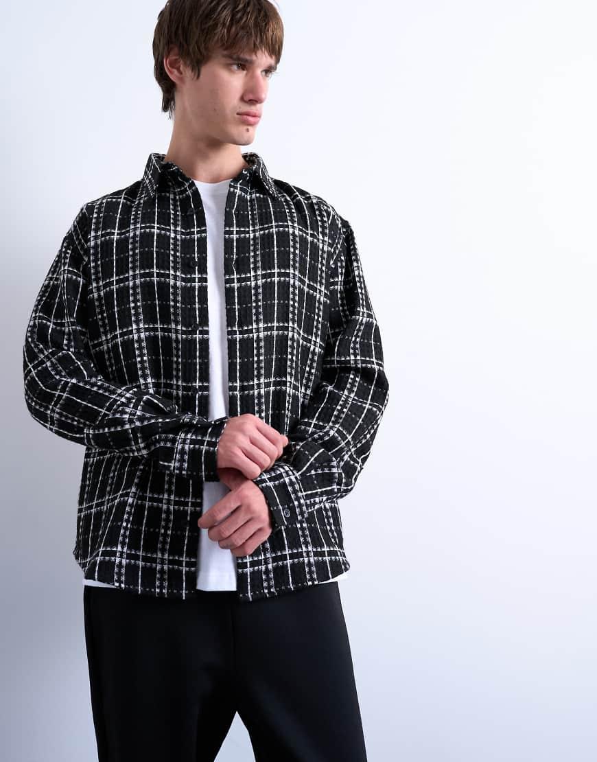 Camisas en Negro de TOPMAN de hombre Lyst