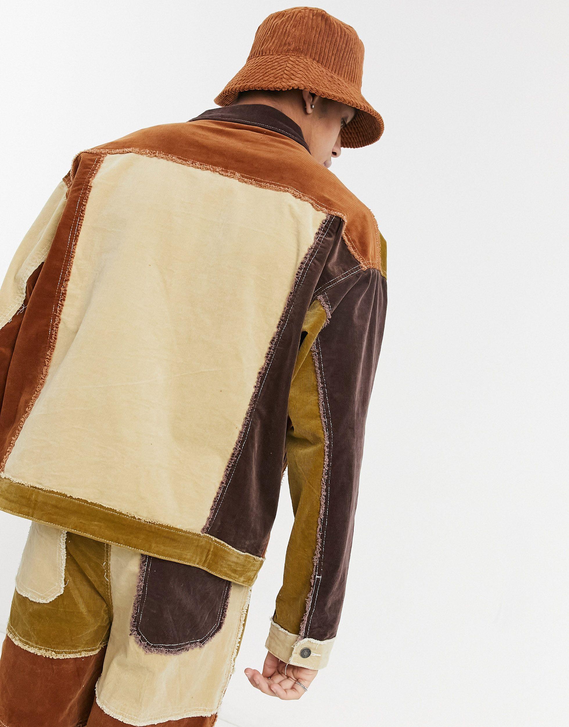 Jaded London Frayed Patchwork Denim 