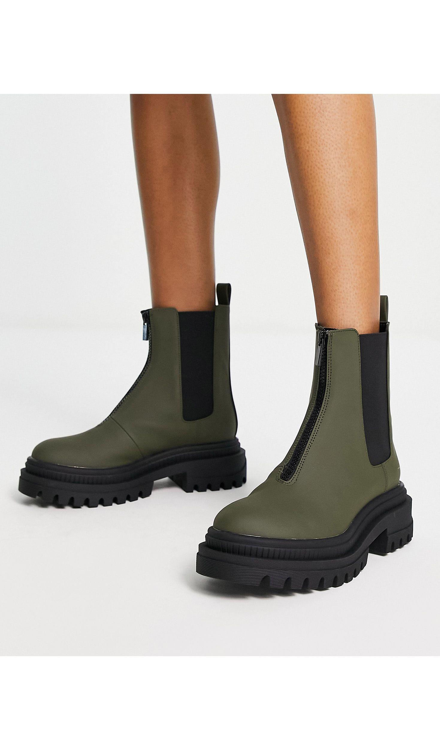 chunky boots bershka