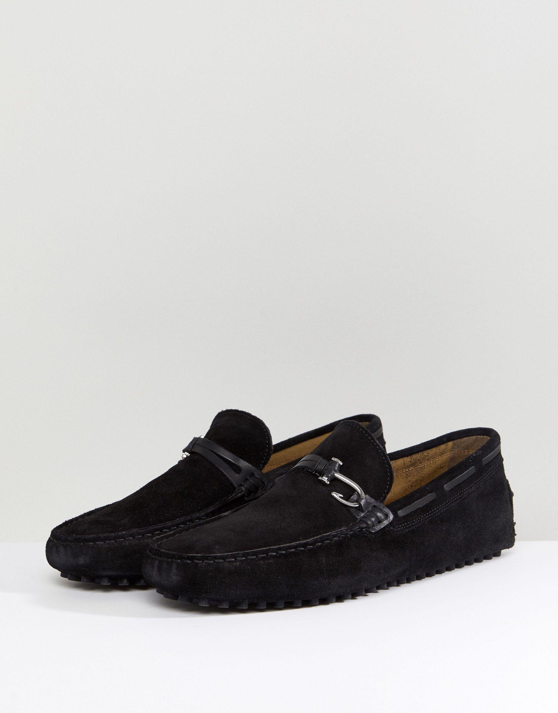 jury bleg Arbejdsløs ALDO Roxbury Suede Loafers in Black for Men | Lyst