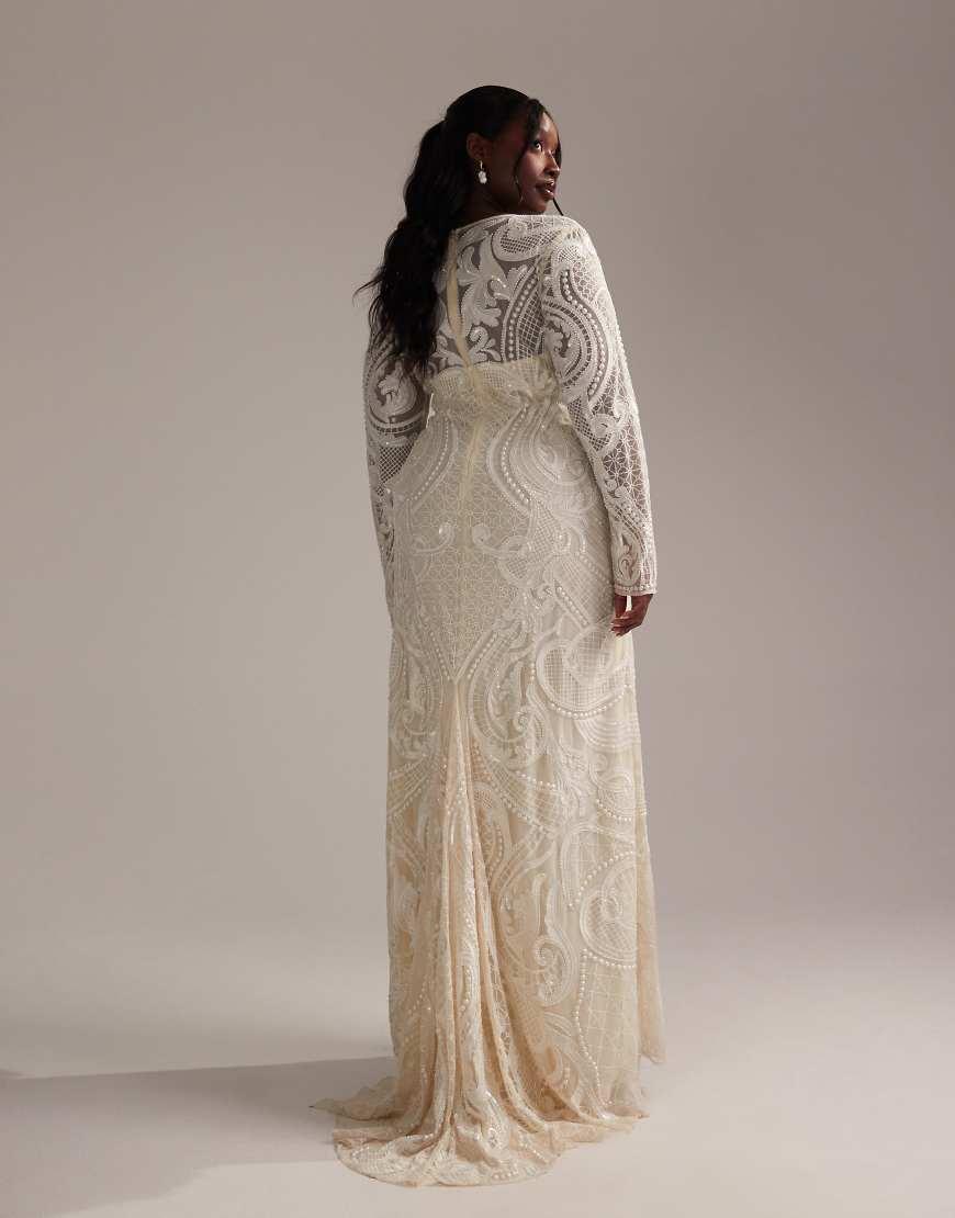 Wedding Abroad Asos Sale Dresses For Weddings ASOS Asos Design Curve Embroidered Plunge Long Sleeve Maxi Wedding Dress Lyst UK Wedding Abroad Asos Sale Dresses For Weddings ASOS Asos Design Curve Embroidered Plunge Long Sleeve Maxi Wedding Dress Lyst UK