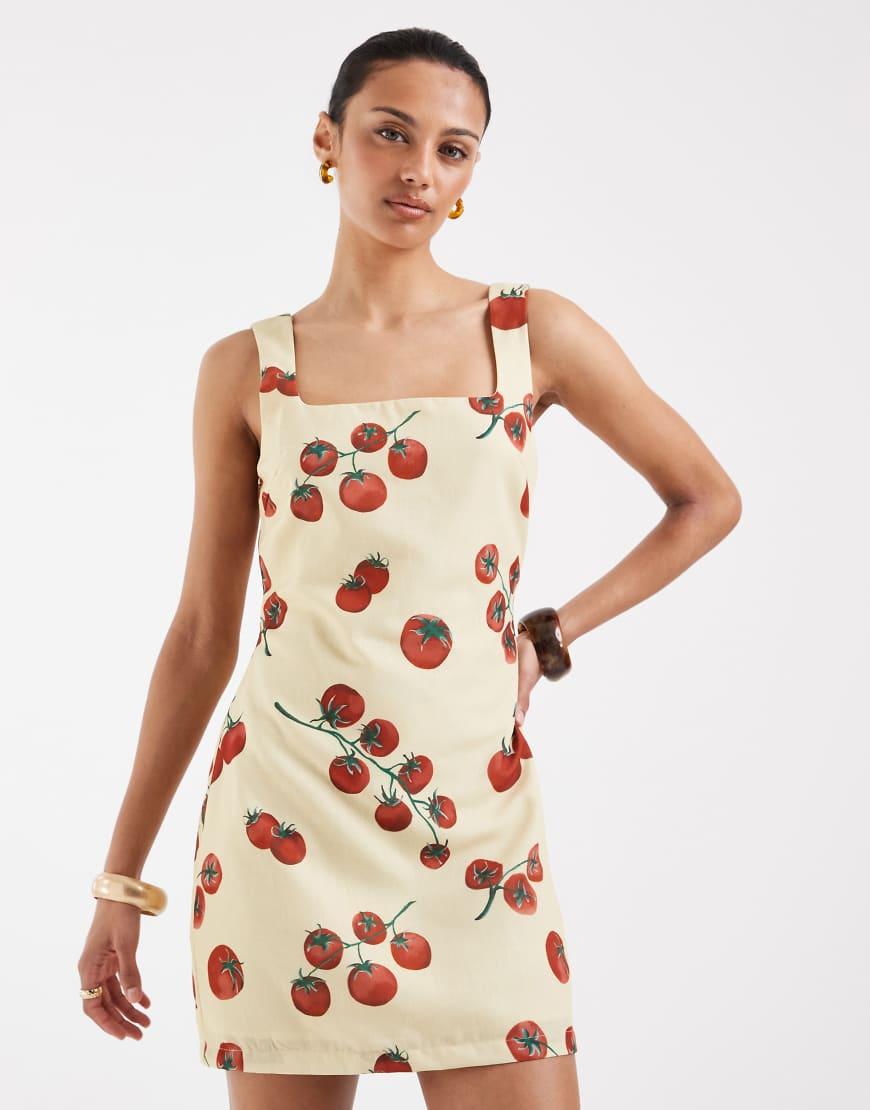 line and dot velvet dress Mini Track Dress