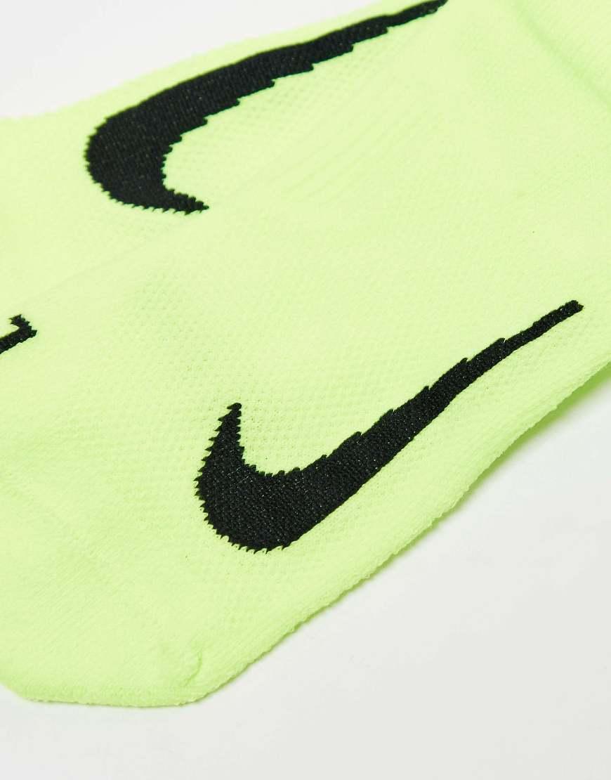 nike elite crew socks green