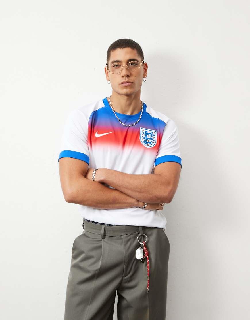 Nike Football Dri-fit Euro 2025 England Home Shirt in Black for