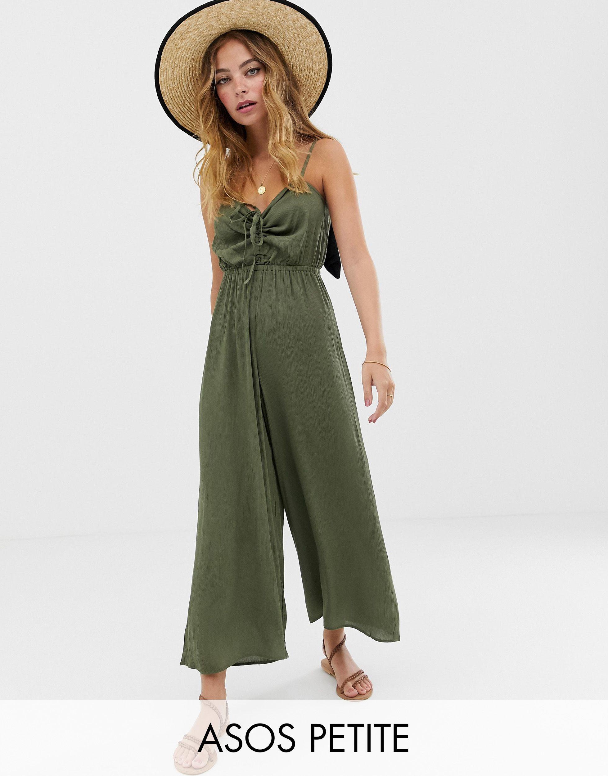 lace bodice cami jumpsuit express