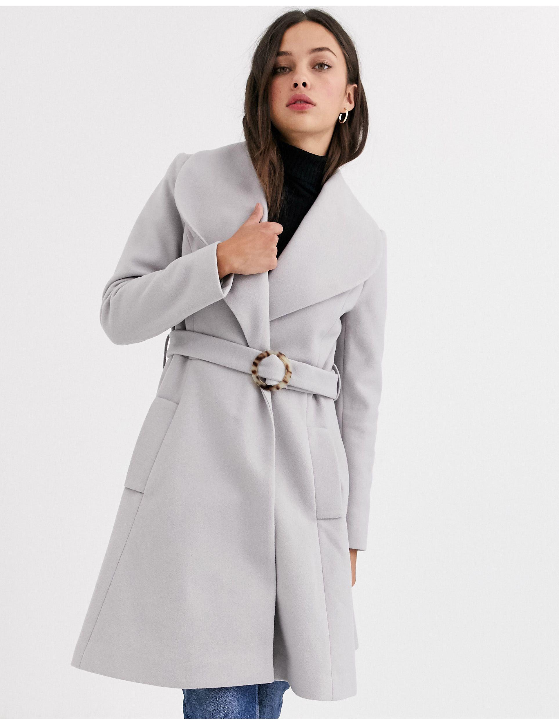 melody wrap coat