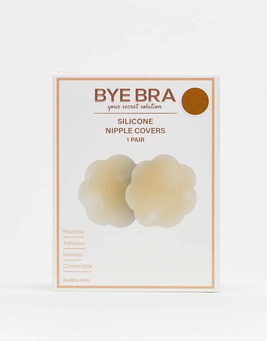 Bye Bra Copri Capezzoli Riutilizzabili E29200 | Petal Nipple Cover In Silicone Color Nude - Autoadesivi, Invisibili, Morbidi E Comodi Per Abiti, T-Shirt E Costumi Da Bagno