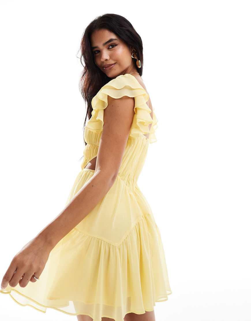 asos yellow skater dress yellow skater dress uk