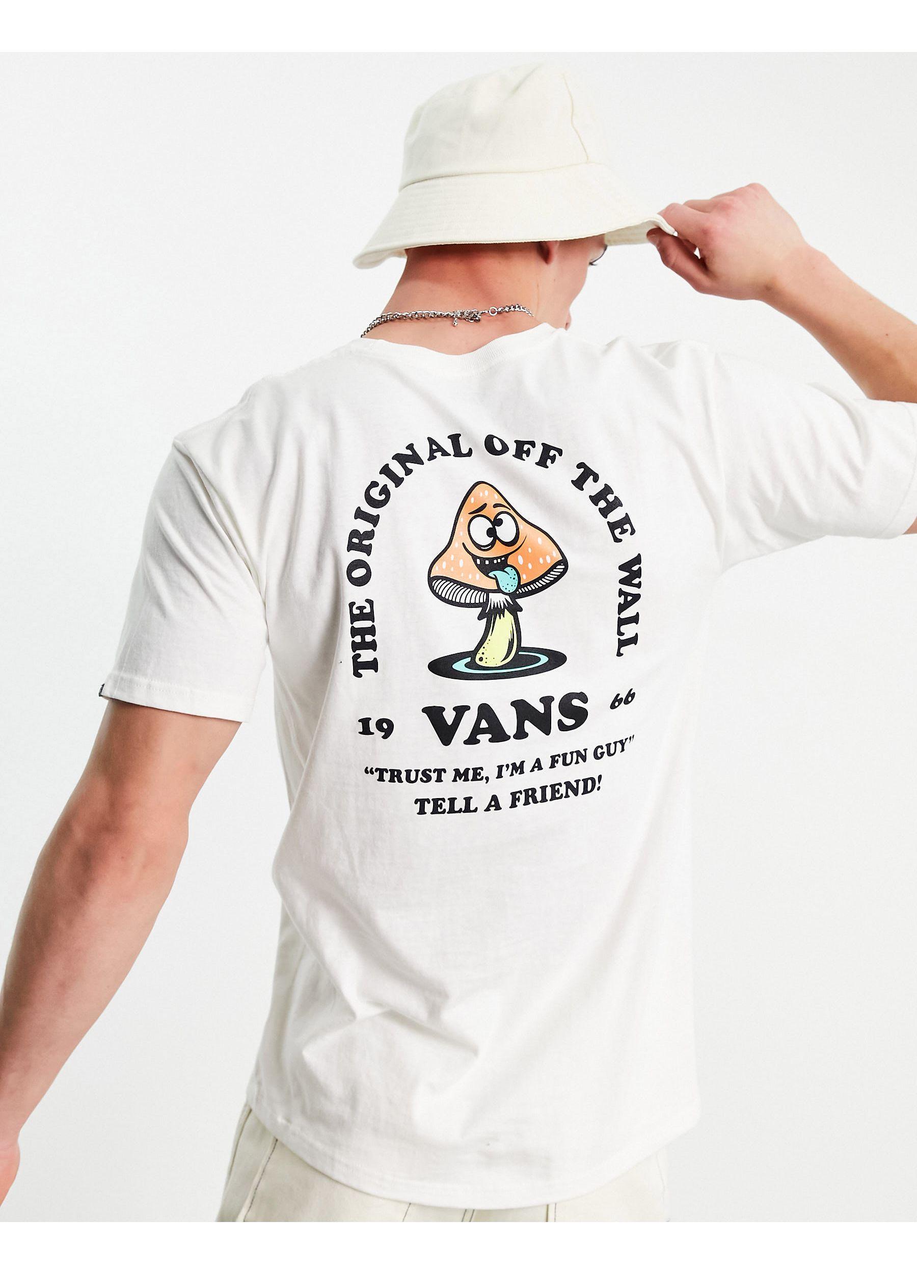 Fun guy - t-shirt bianca di Vans in Bianco per Uomo - 19% di sconto | Lyst