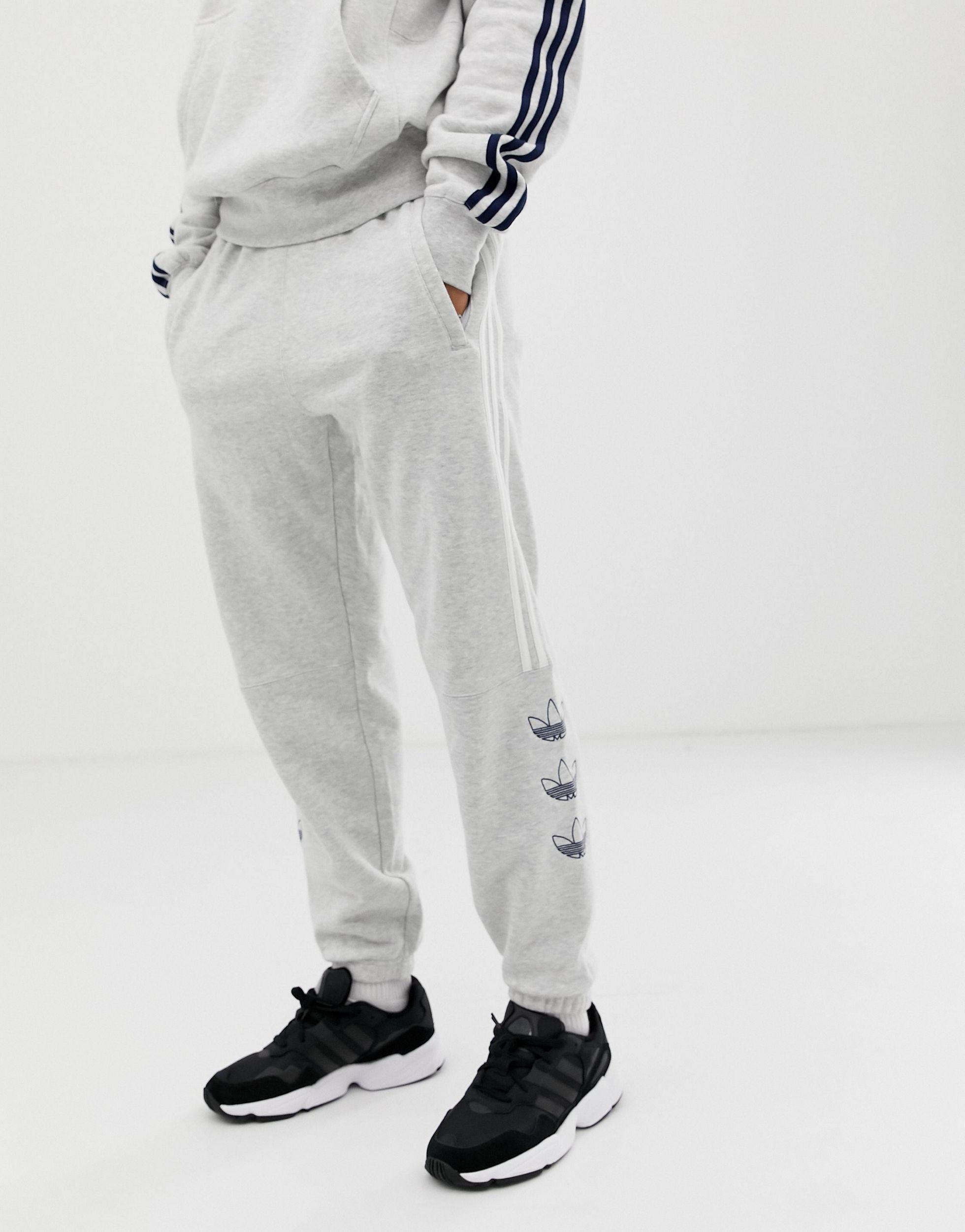 Adidas big Trefoil штаны