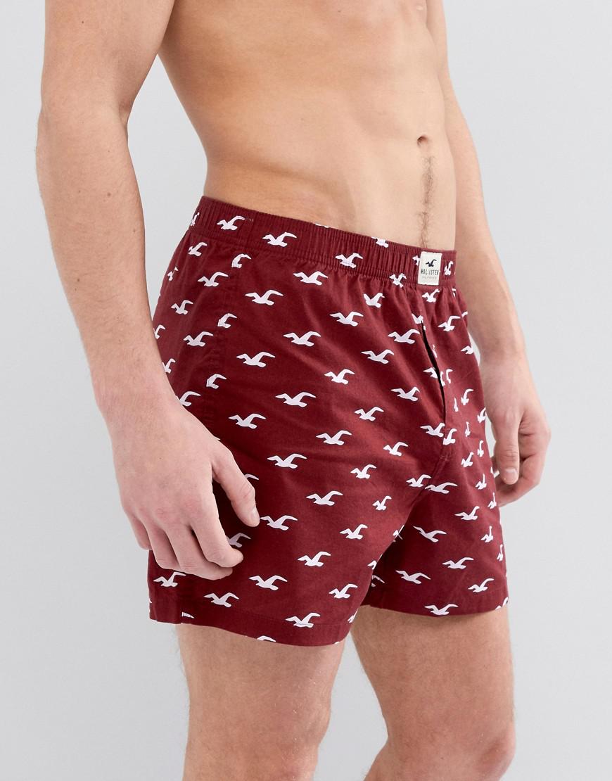 hollister woven boxers