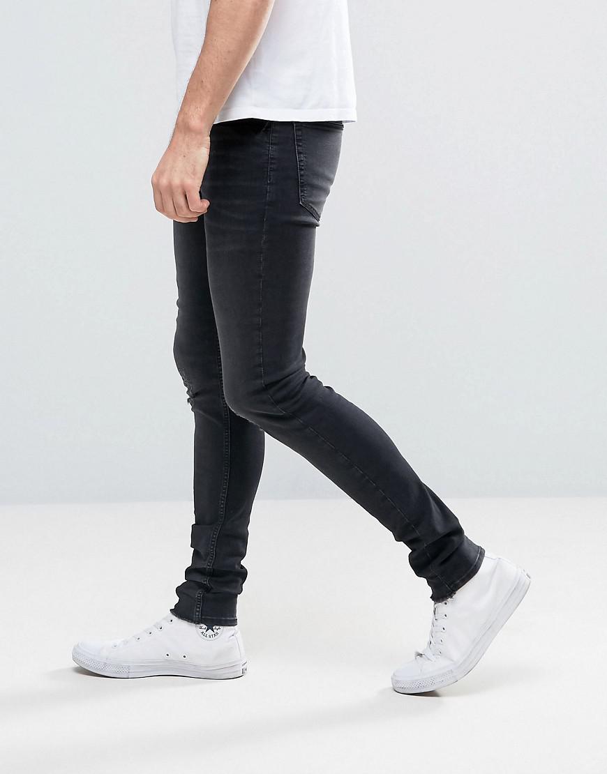 Wash Lyst Spray Cult Monday In Men For Him Jeans Black Cheap wpqYvyFSxq