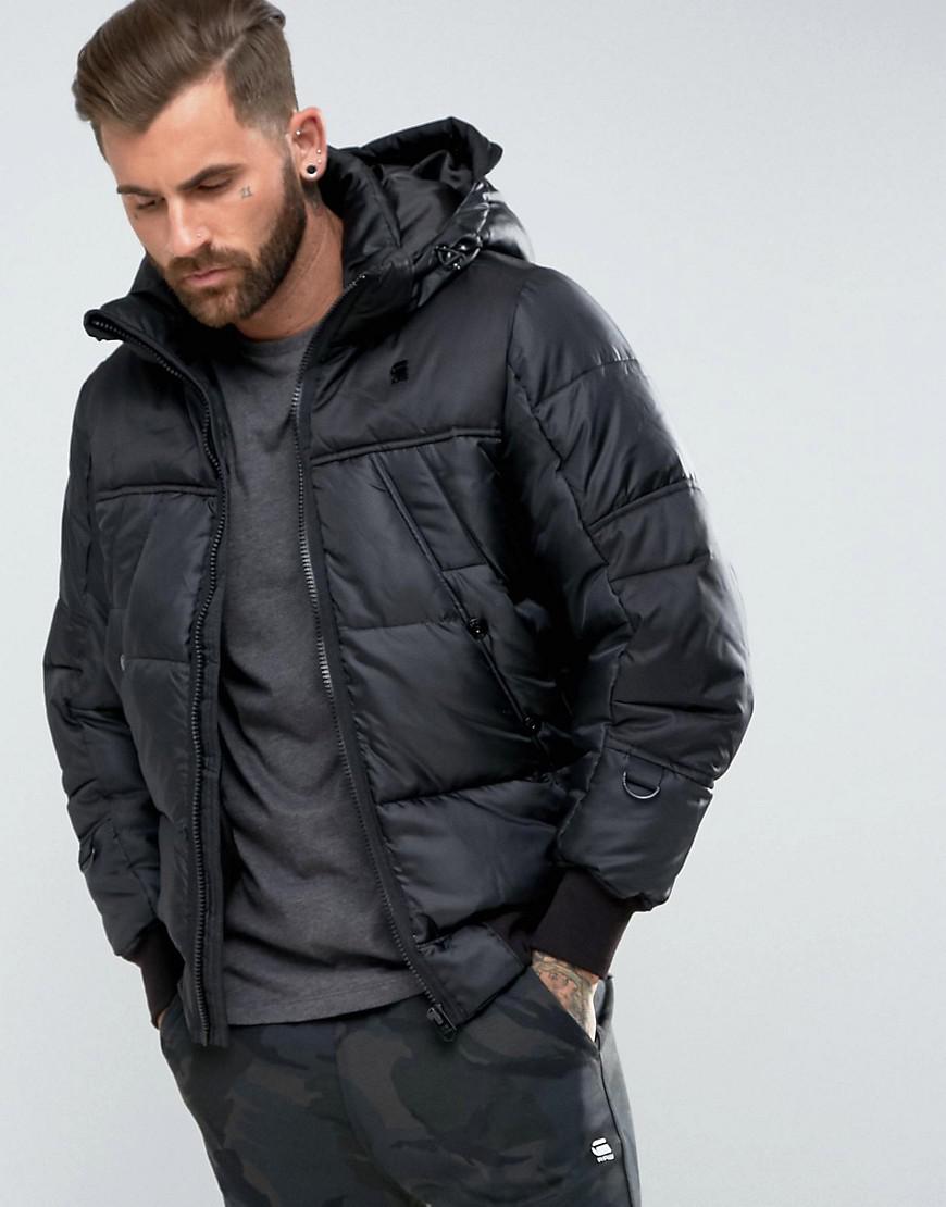 G Star Whistler Hooded Down Jacket Online Sale, UP TO 55% OFF