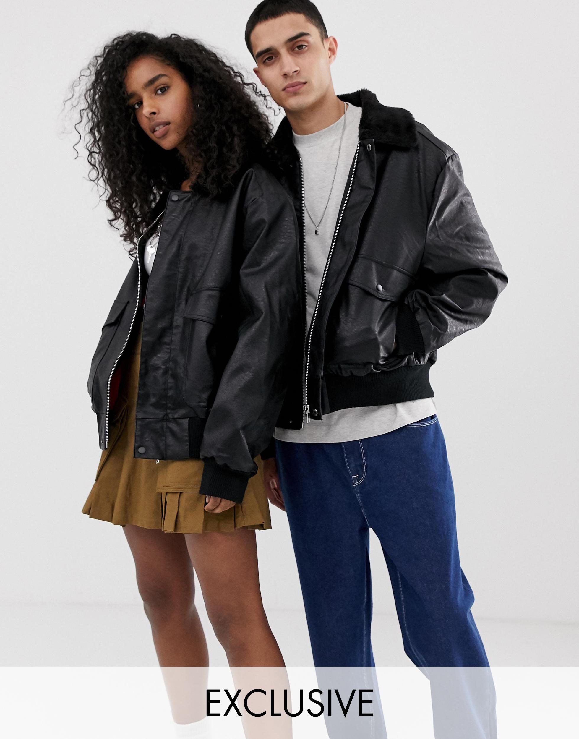 collusion leather jacket