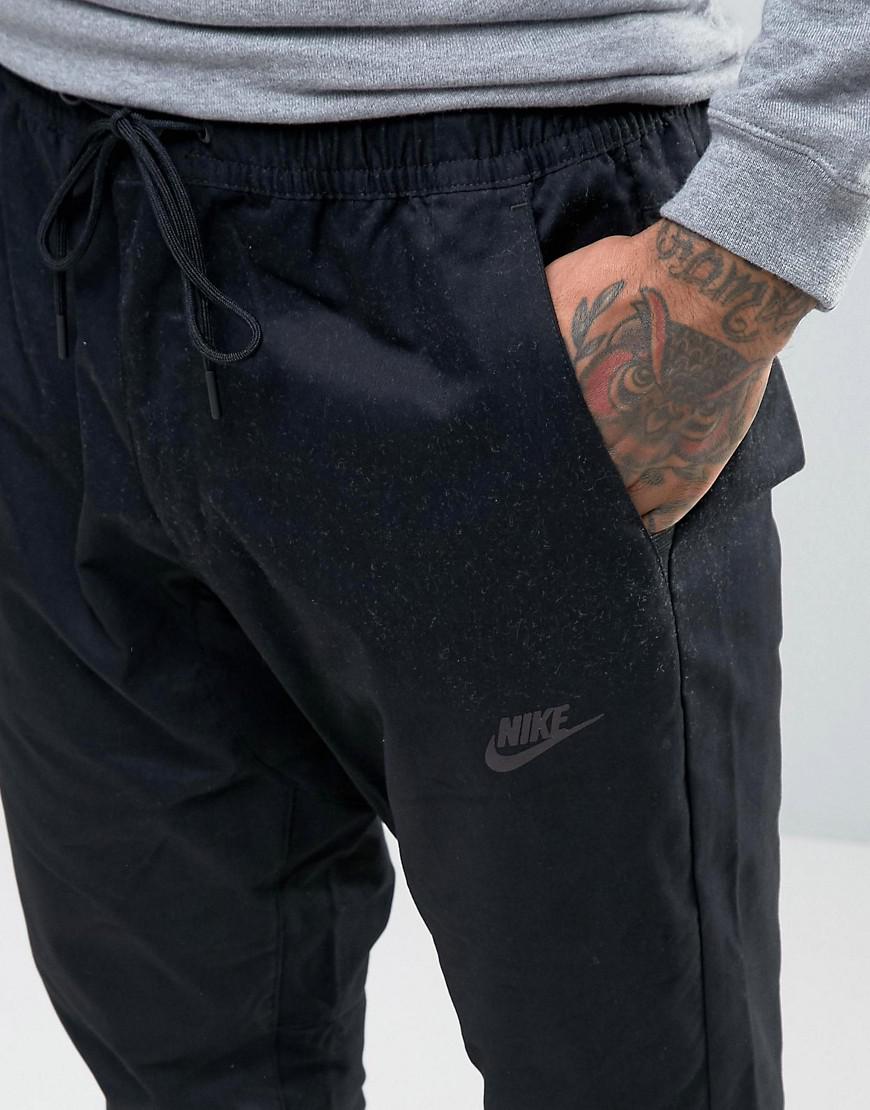 Nike Modern Woven Slim Joggers In Black 805098-010 for Men | Lyst UK