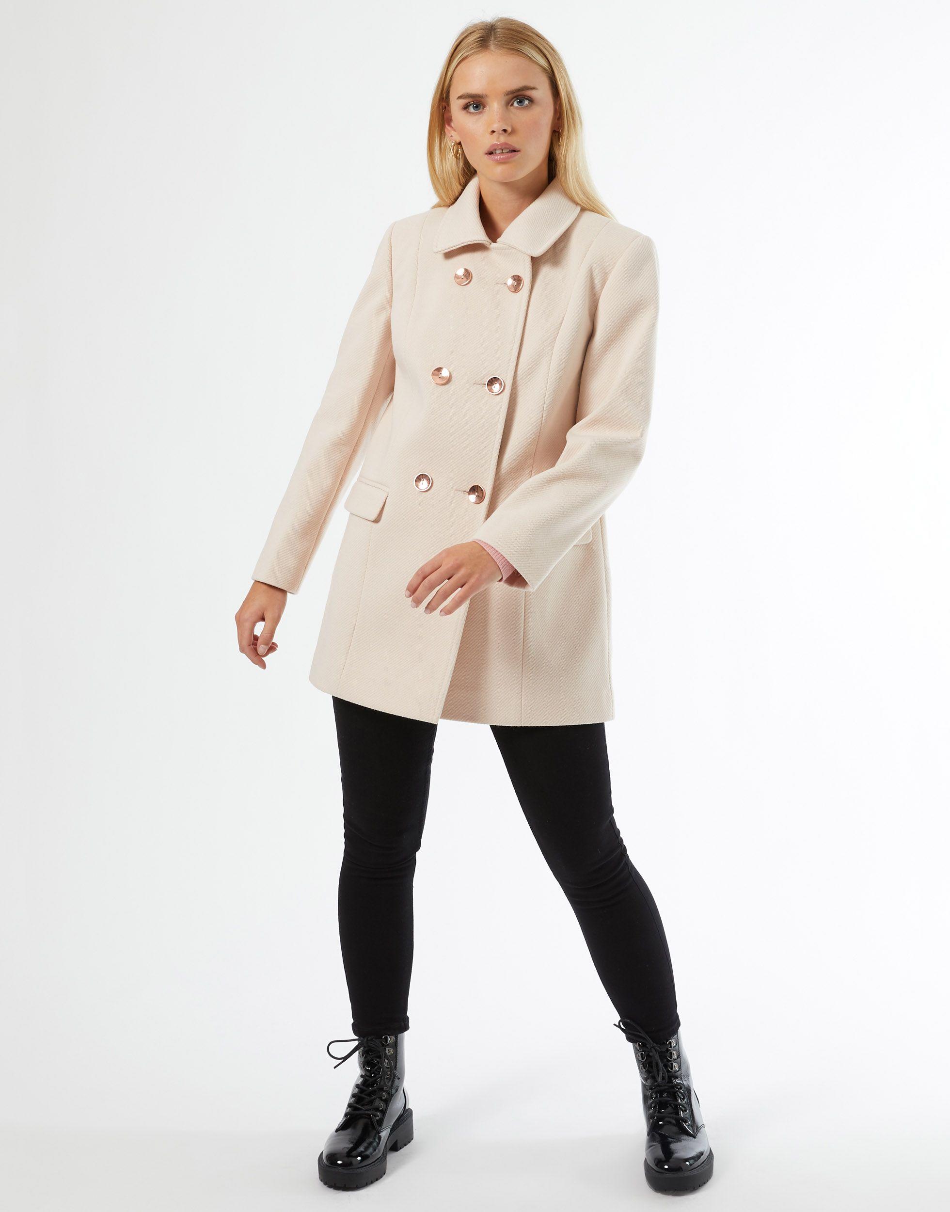Pink dolly coat Clearance