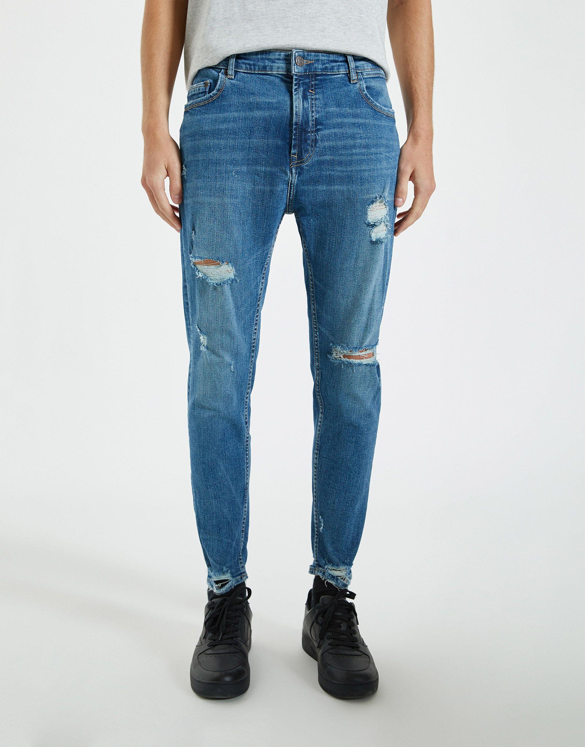 Pull\u0026Bear Denim Premium Carrot Fit 
