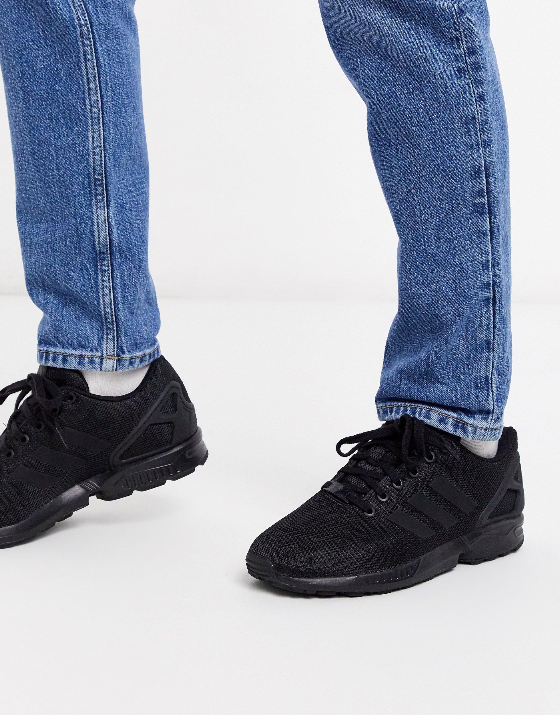 wapenkamer Uitwisseling vrouwelijk adidas Originals Zx Flux Sneaker in Black for Men | Lyst UK