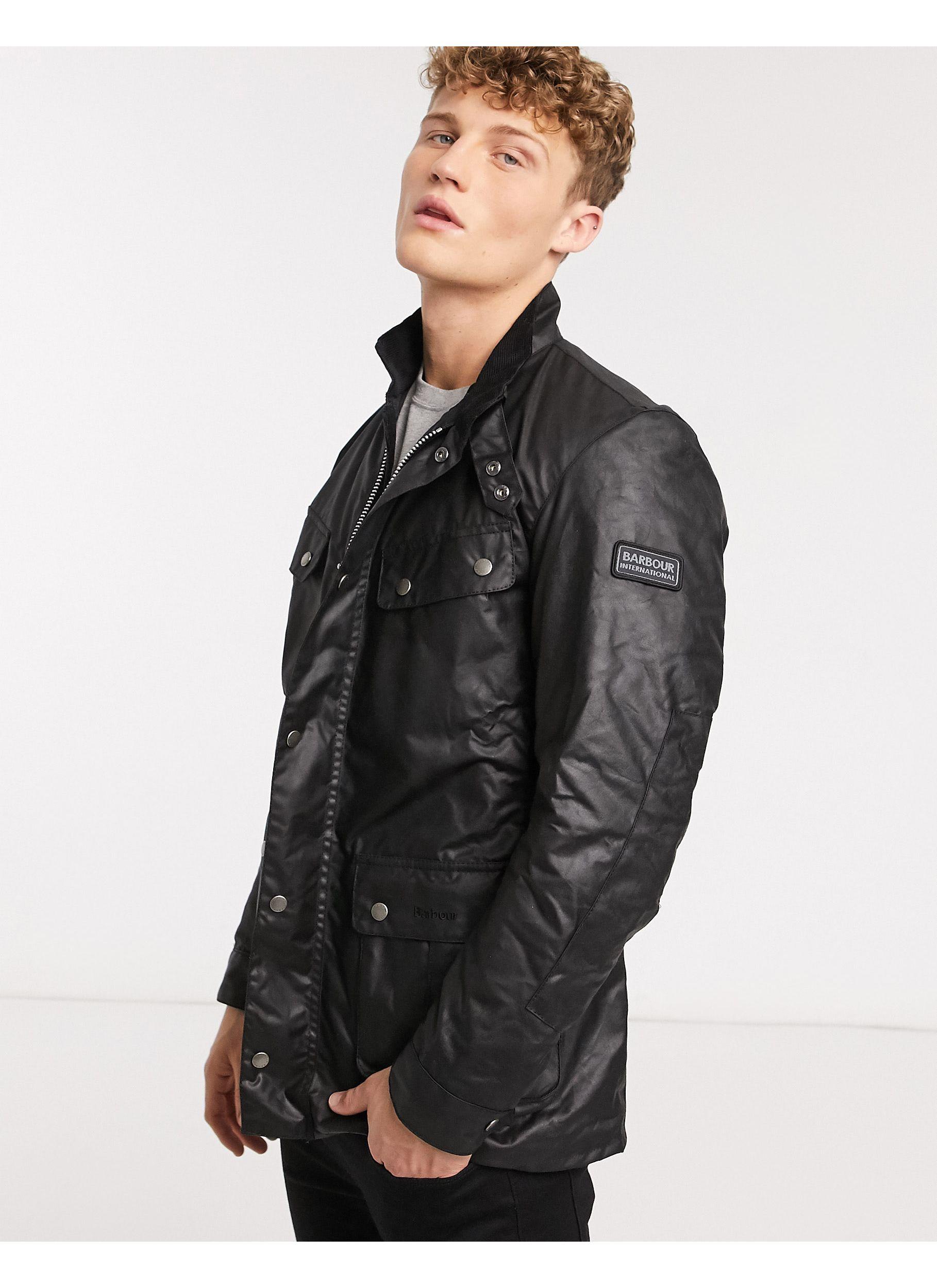 barbour slim fit jacket