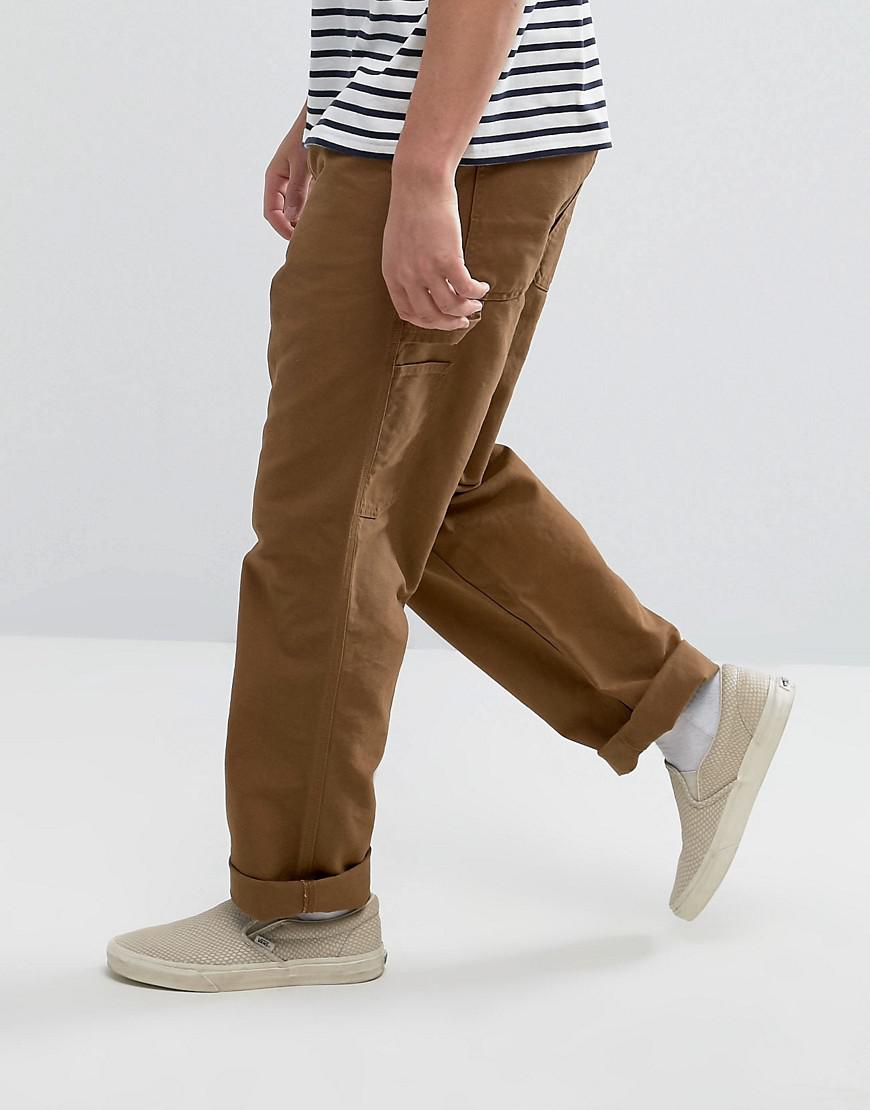 Carhartt WIP Single Knee Cargo Pants in Brown for Men | Lyst