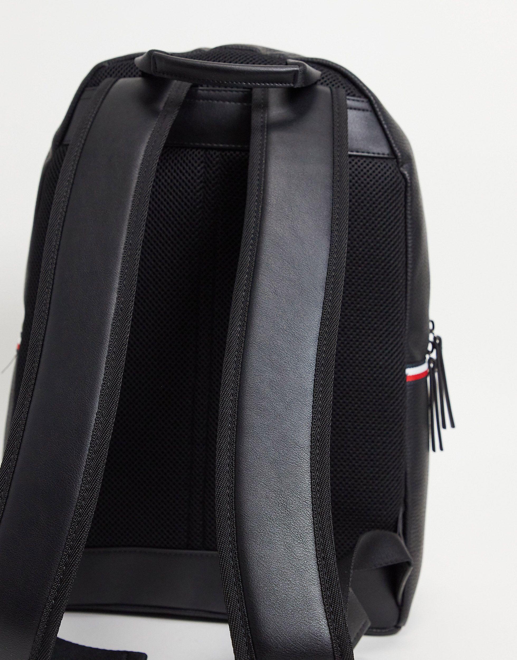 Tommy hilfiger faux leather backpack sale