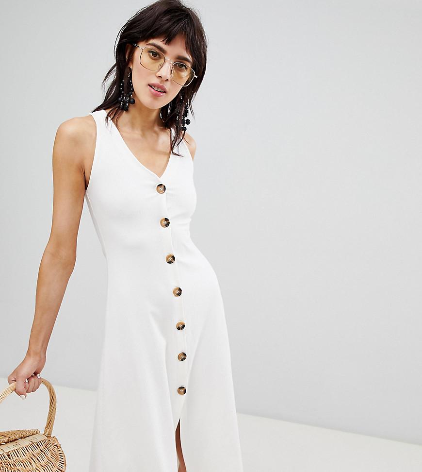 stradivarius robe blanche
