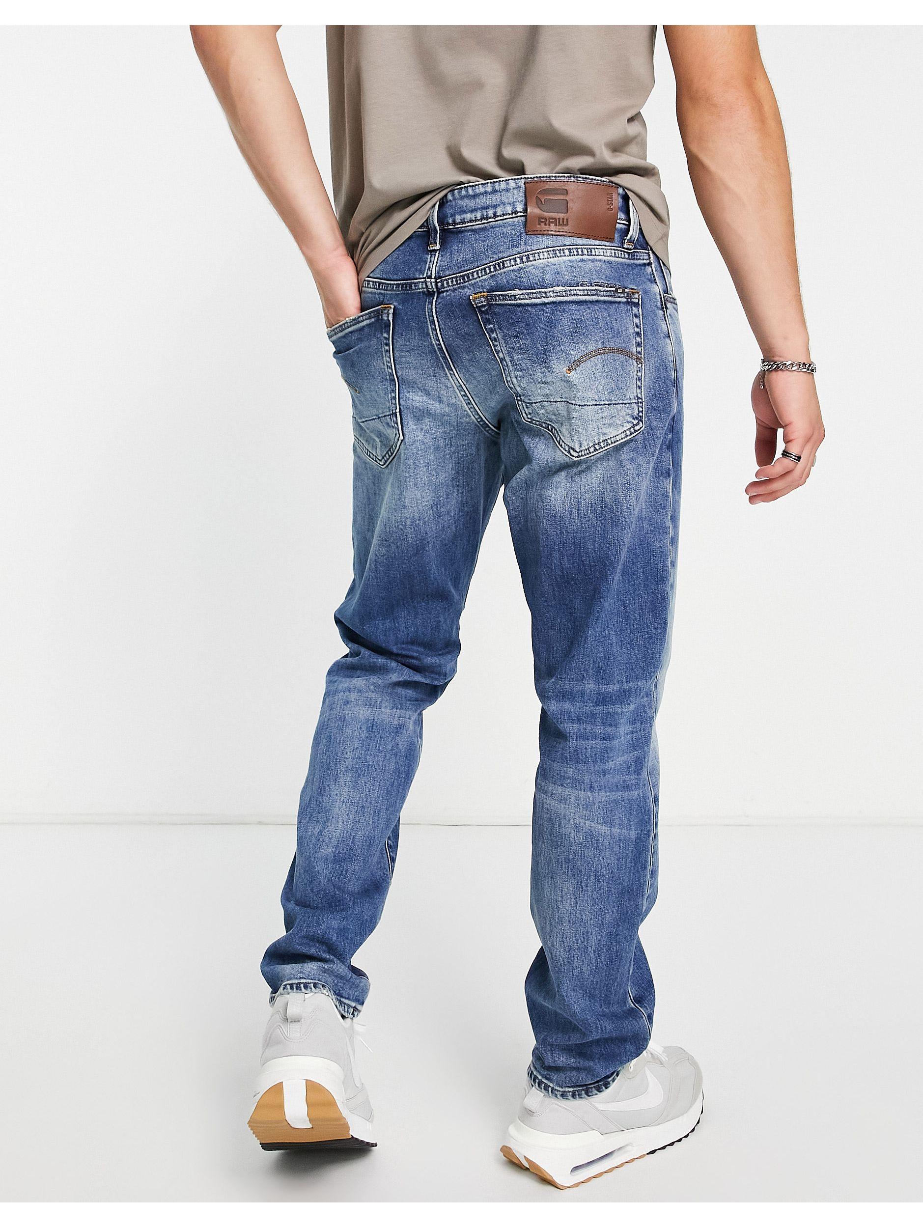 reflejar sector combinación G-Star RAW 3301 Regular Tapered Jeans in Blue for Men | Lyst