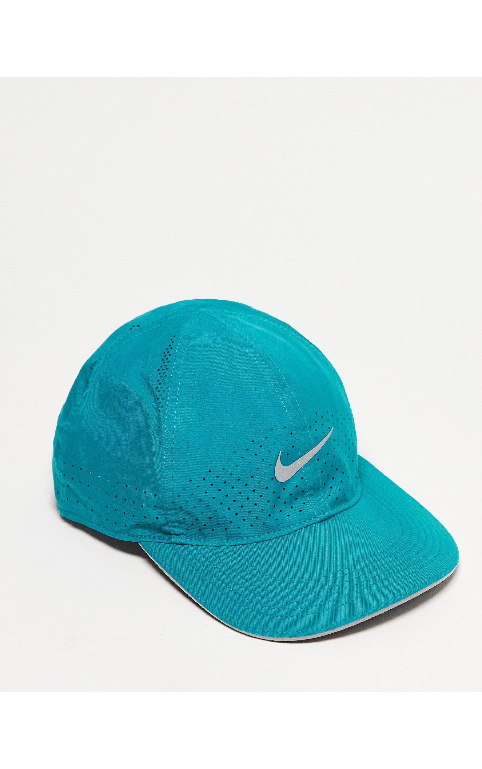 Nike Nike Running Aero Advanced Cap in Blue Lyst