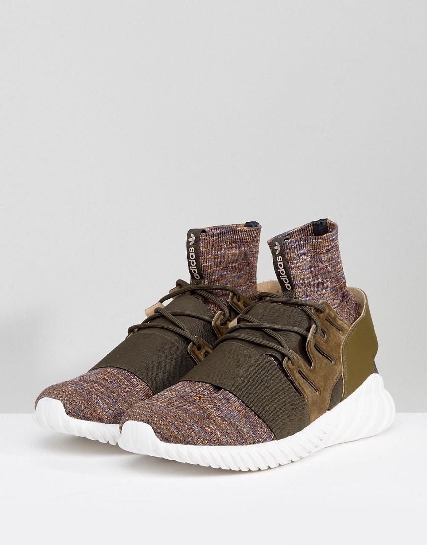 adidas originals tubular doom primeknit trainers