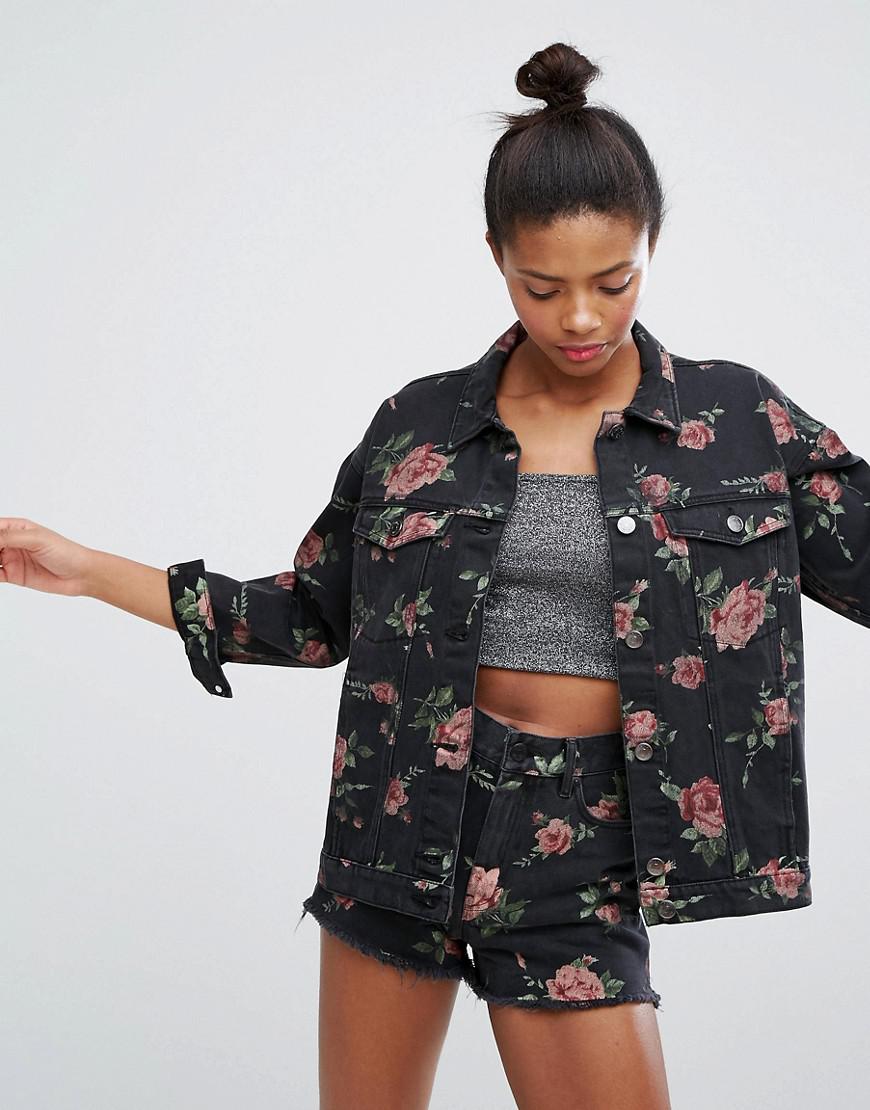 monki classic denim jacket