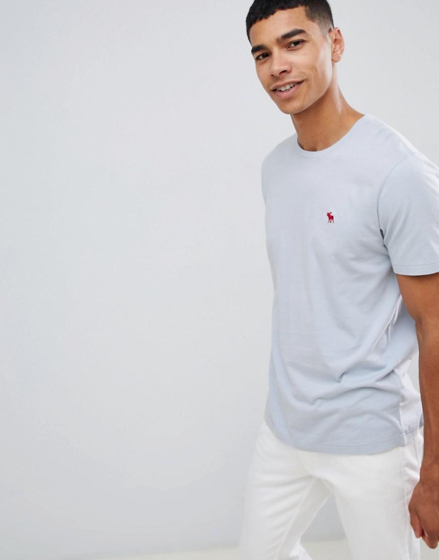 Abercrombie Fitch Pop Icon Logo T Shirt In Light Blue For Men Lyst