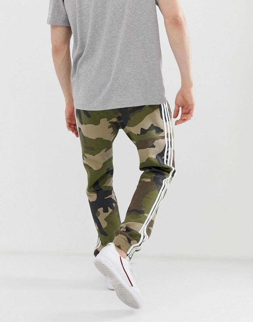 mus eller rotte Eller mount adidas Originals Camo Joggers in Green for Men | Lyst