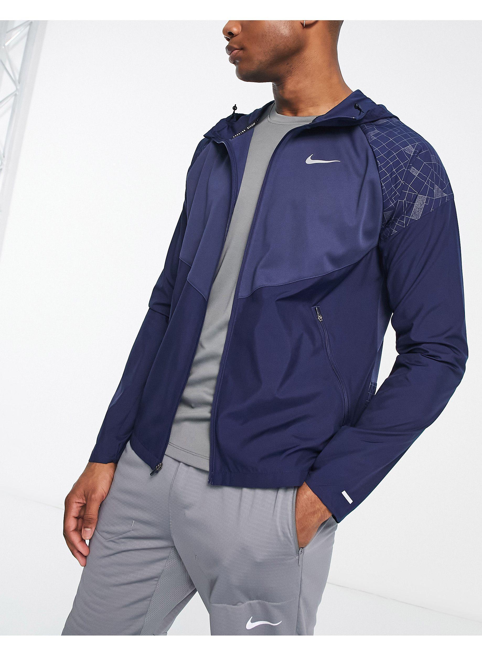 Nike Run Division Miler Reflective Coat in Blue for Men Lyst Australia
