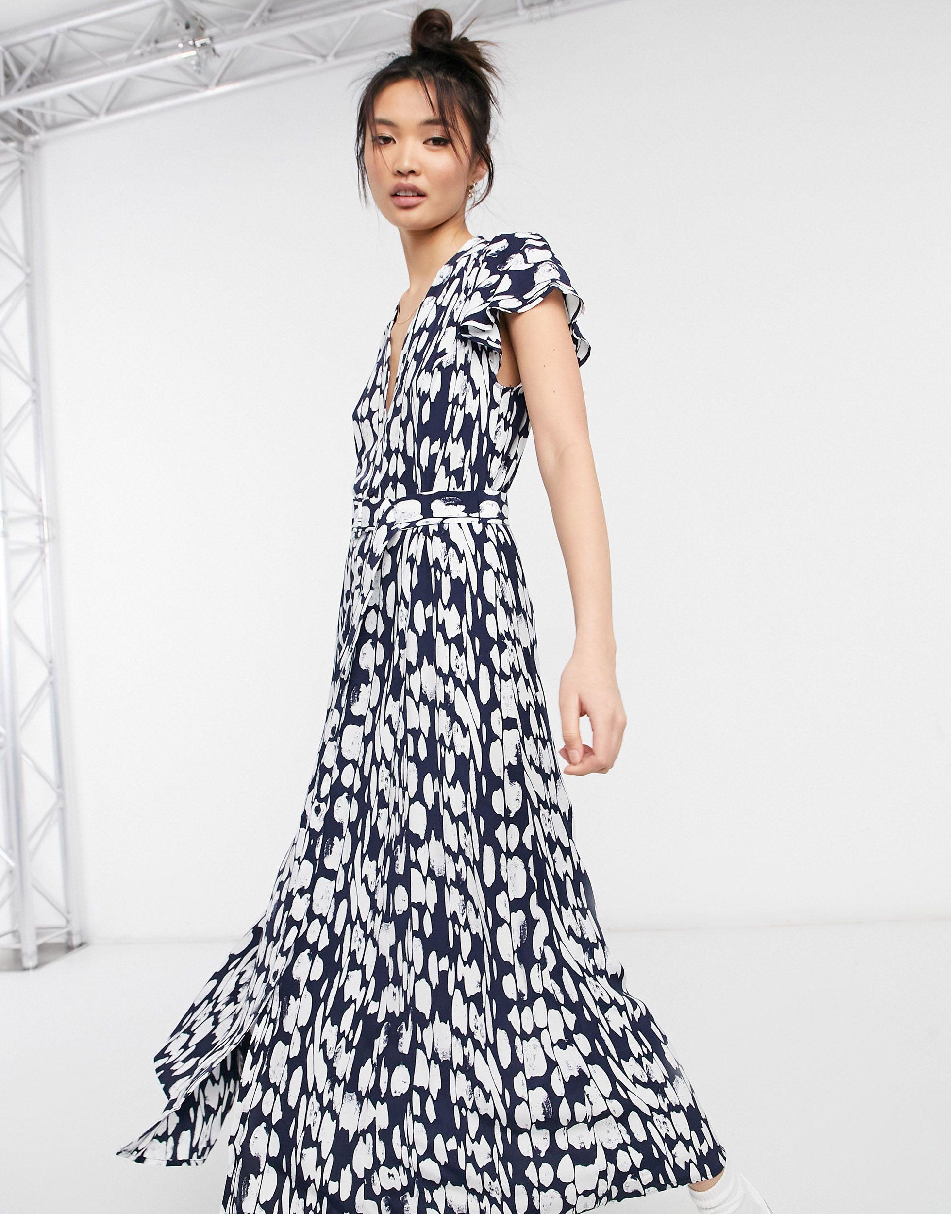 Islanna Printed Midi Dress 