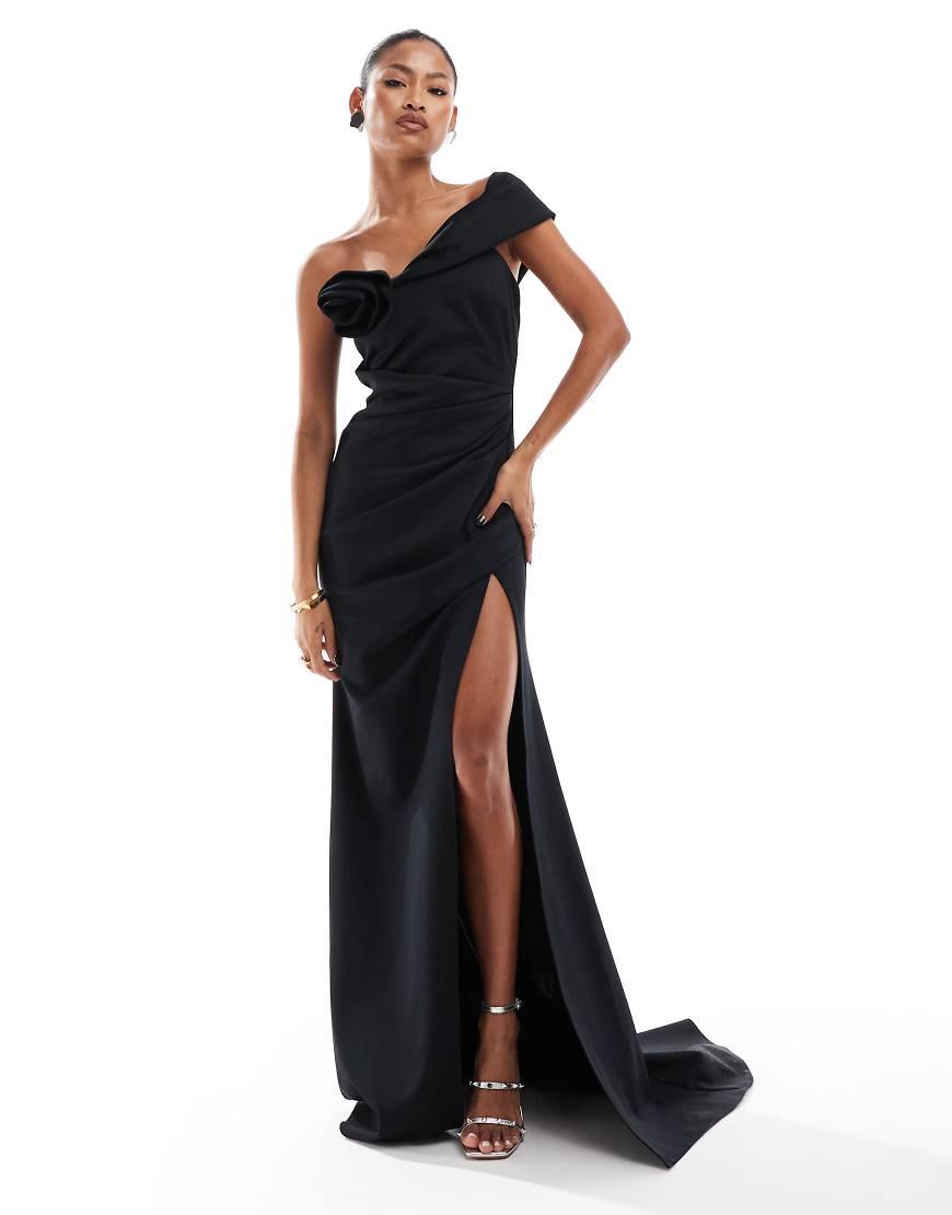 Asos design premium cape maxi dress 2025