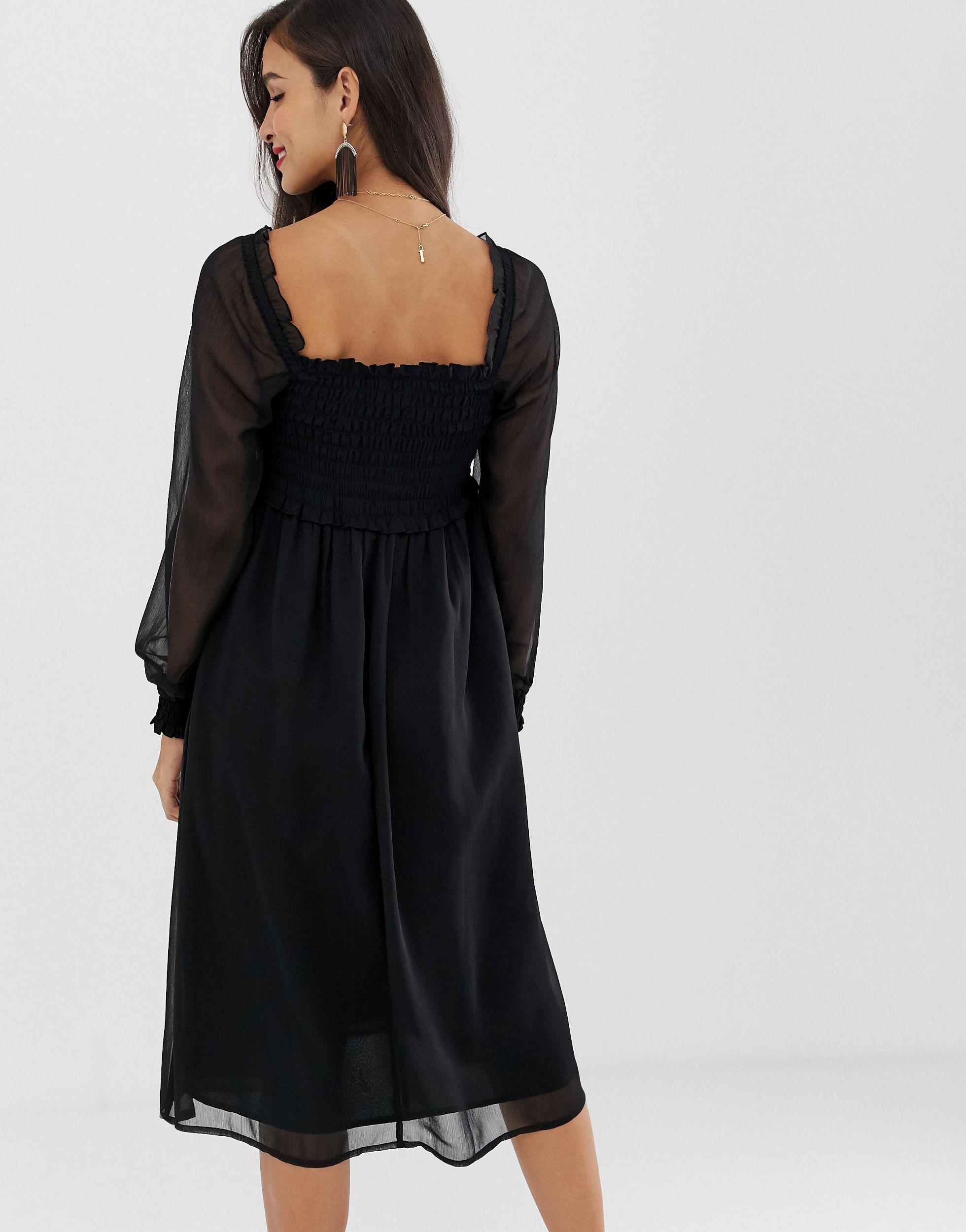 black.midi dress