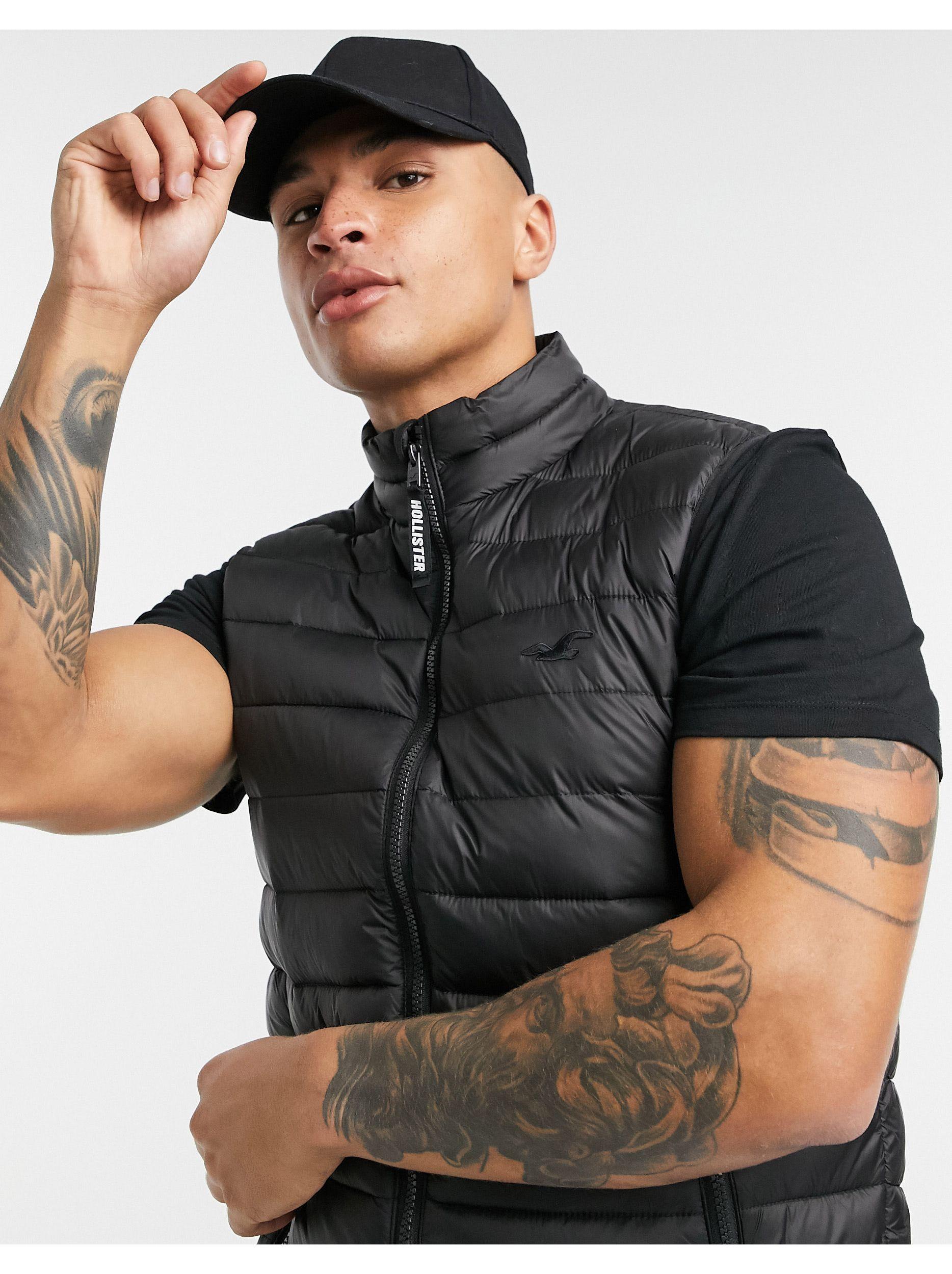 Hollister gilet cheap mens