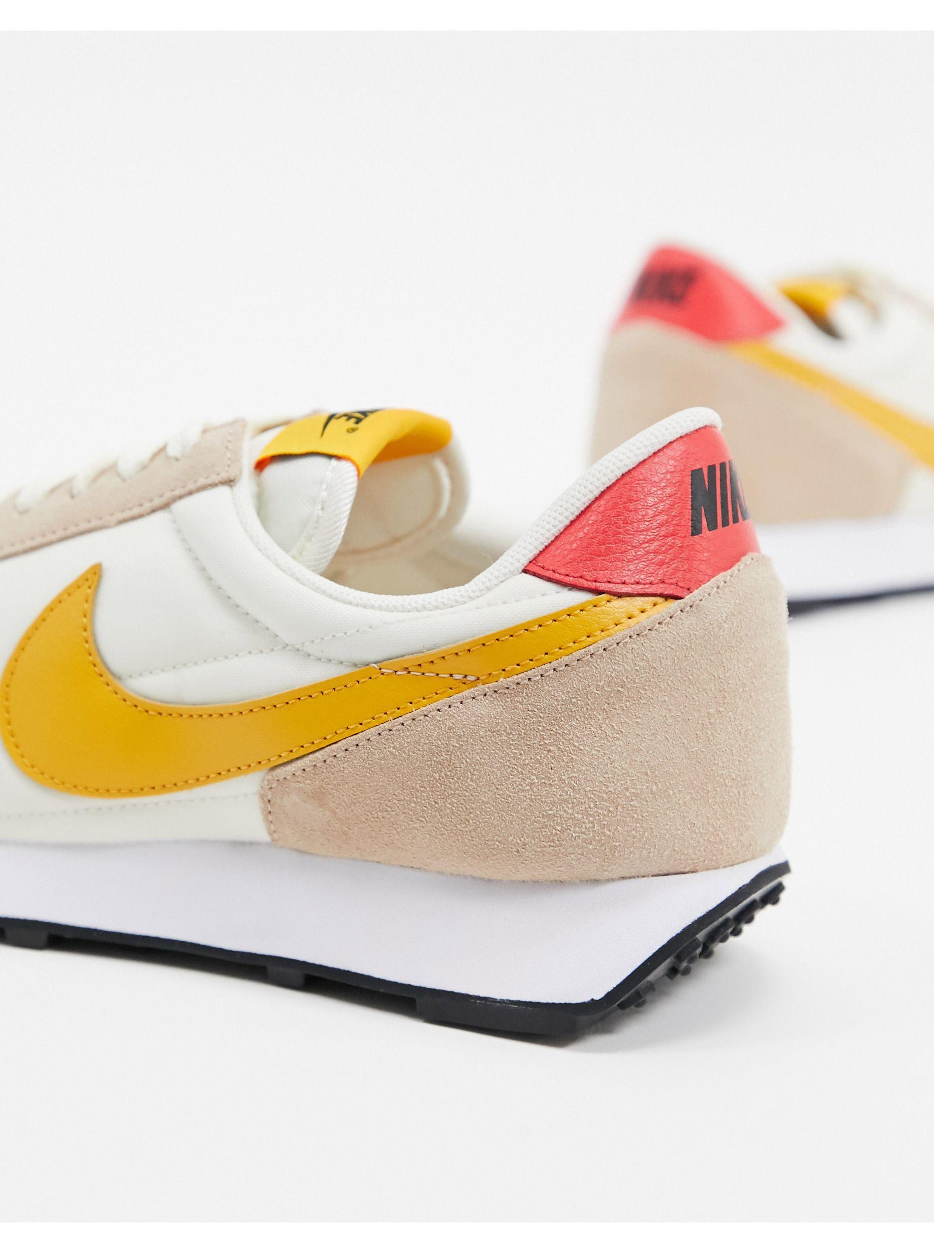 Daybreak - baskets - beige et jaune Nike | Lyst