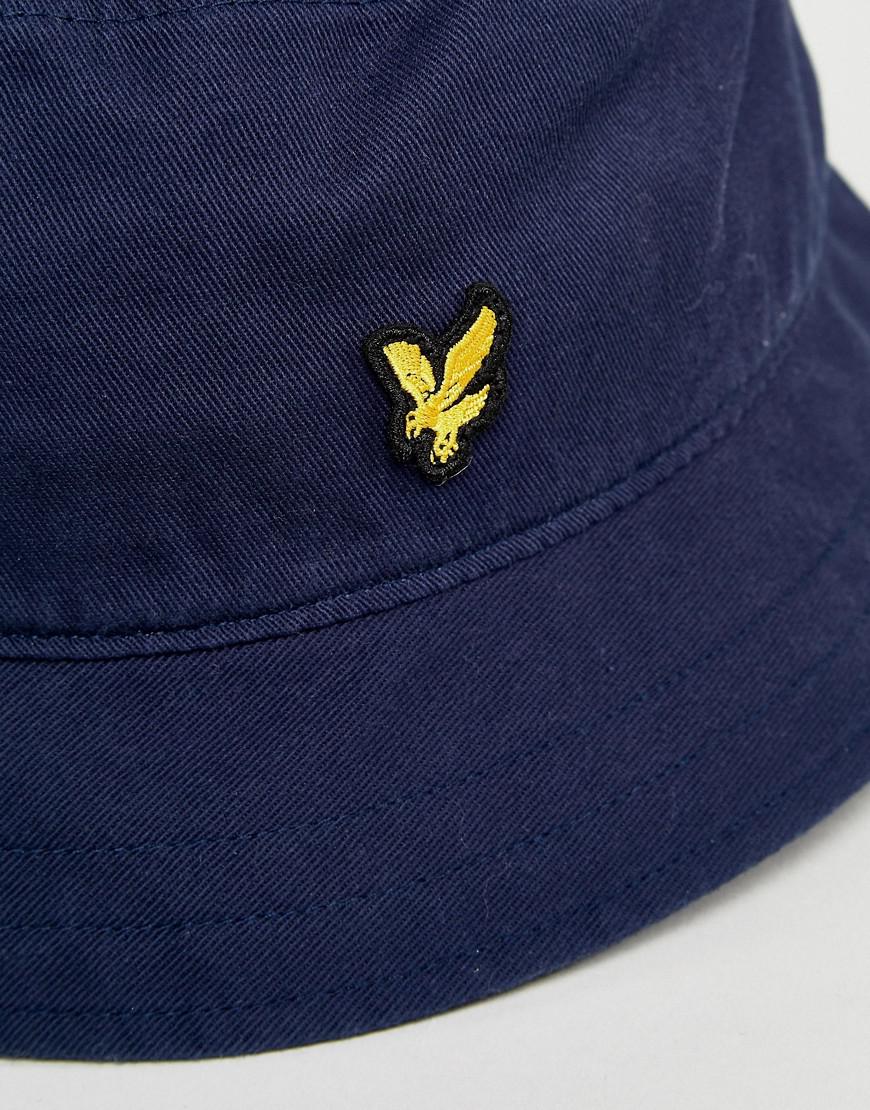 Lyle \u0026 Scott Ripstop Bucket Hat In Navy 