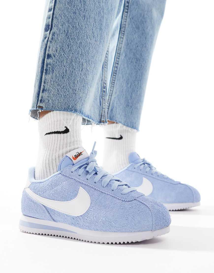 Nike Cortez Vintage Trainers in Blue Lyst UK