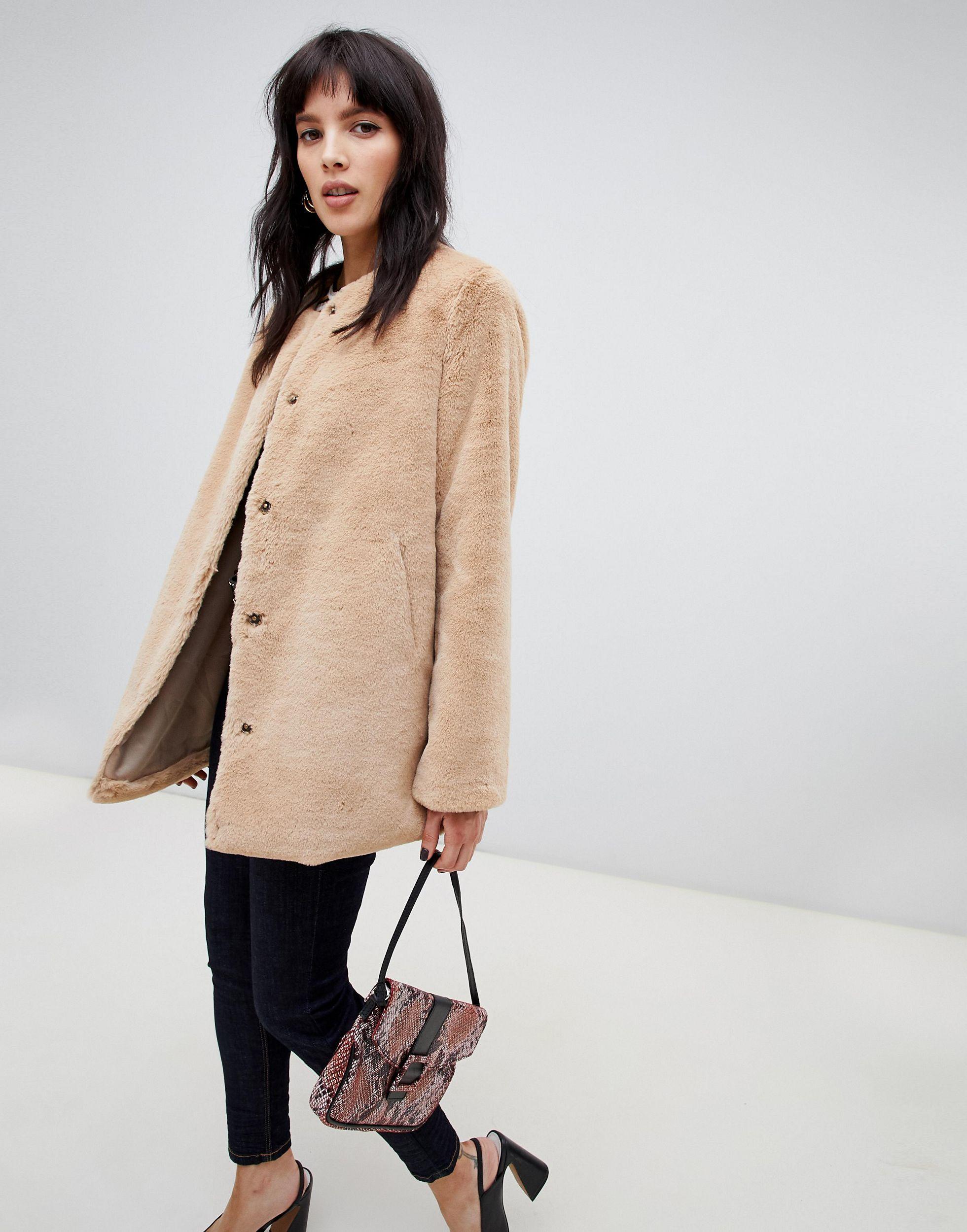 Veste fausse fourrure verte Stradivarius - Vinted