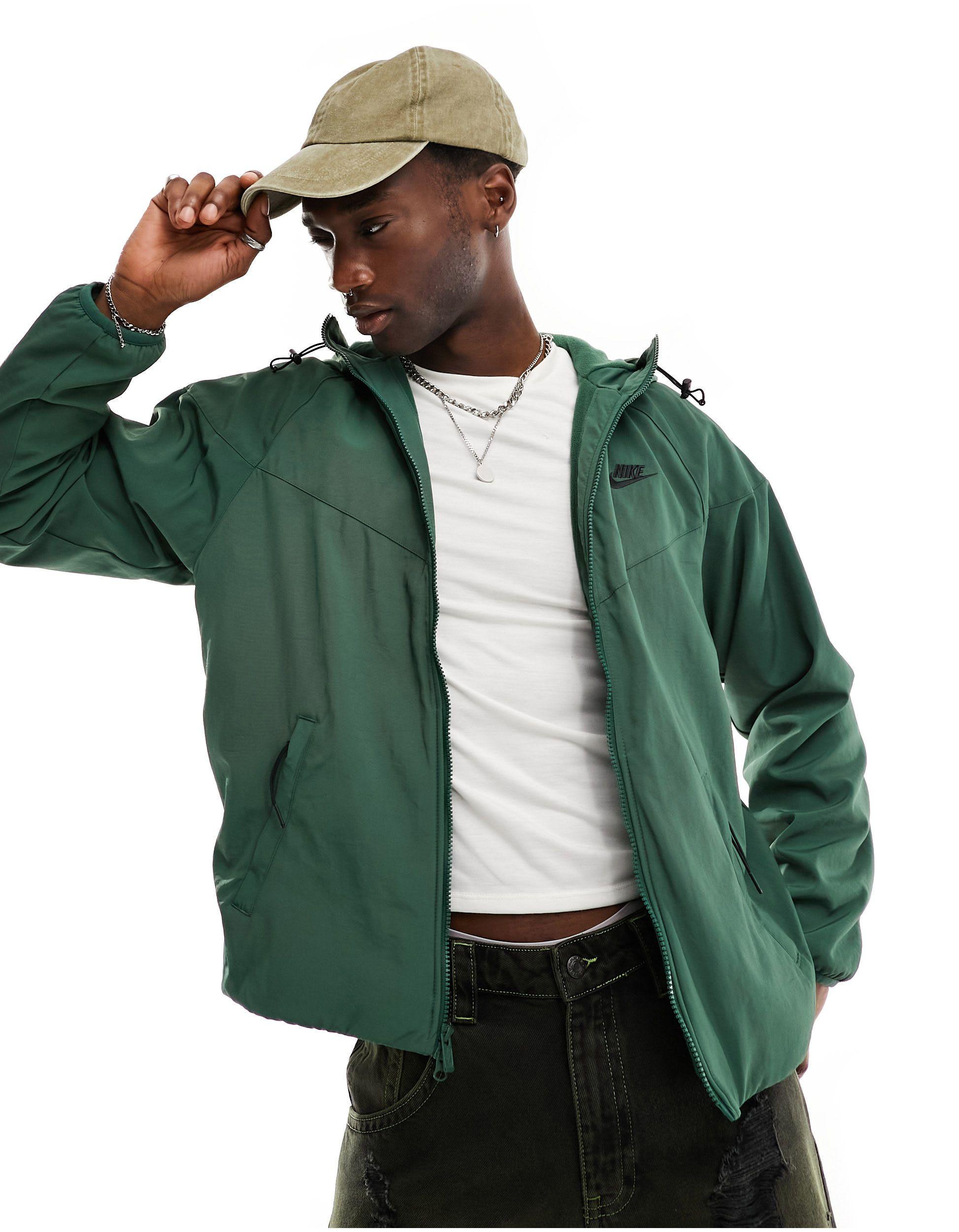 Nike Windrunner Winter Woven Jacket in Green for Men Lyst UK