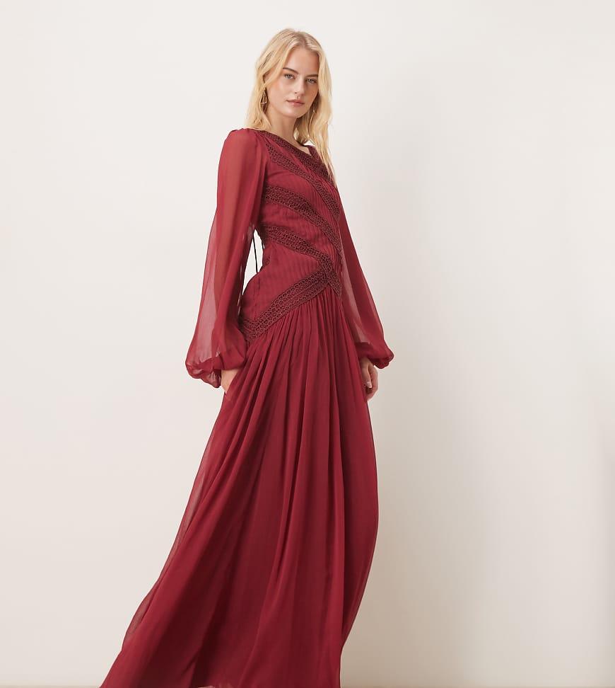 formal dresses uk asos Pink Asos Dress Formal ASOS Premium Tulle Midi Prom Dress With Ribbon Ties In Pink Lyst