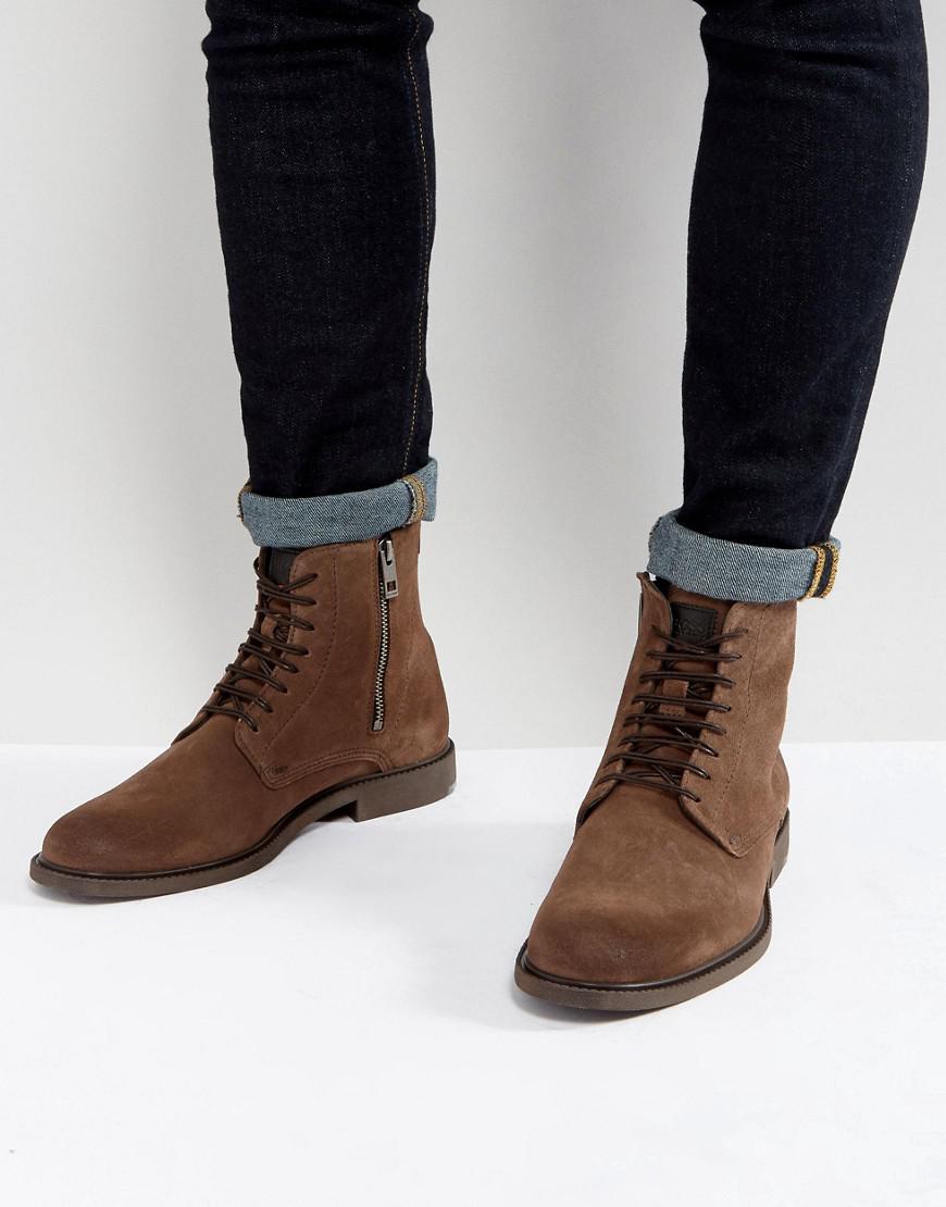 hugo boss suede shoes