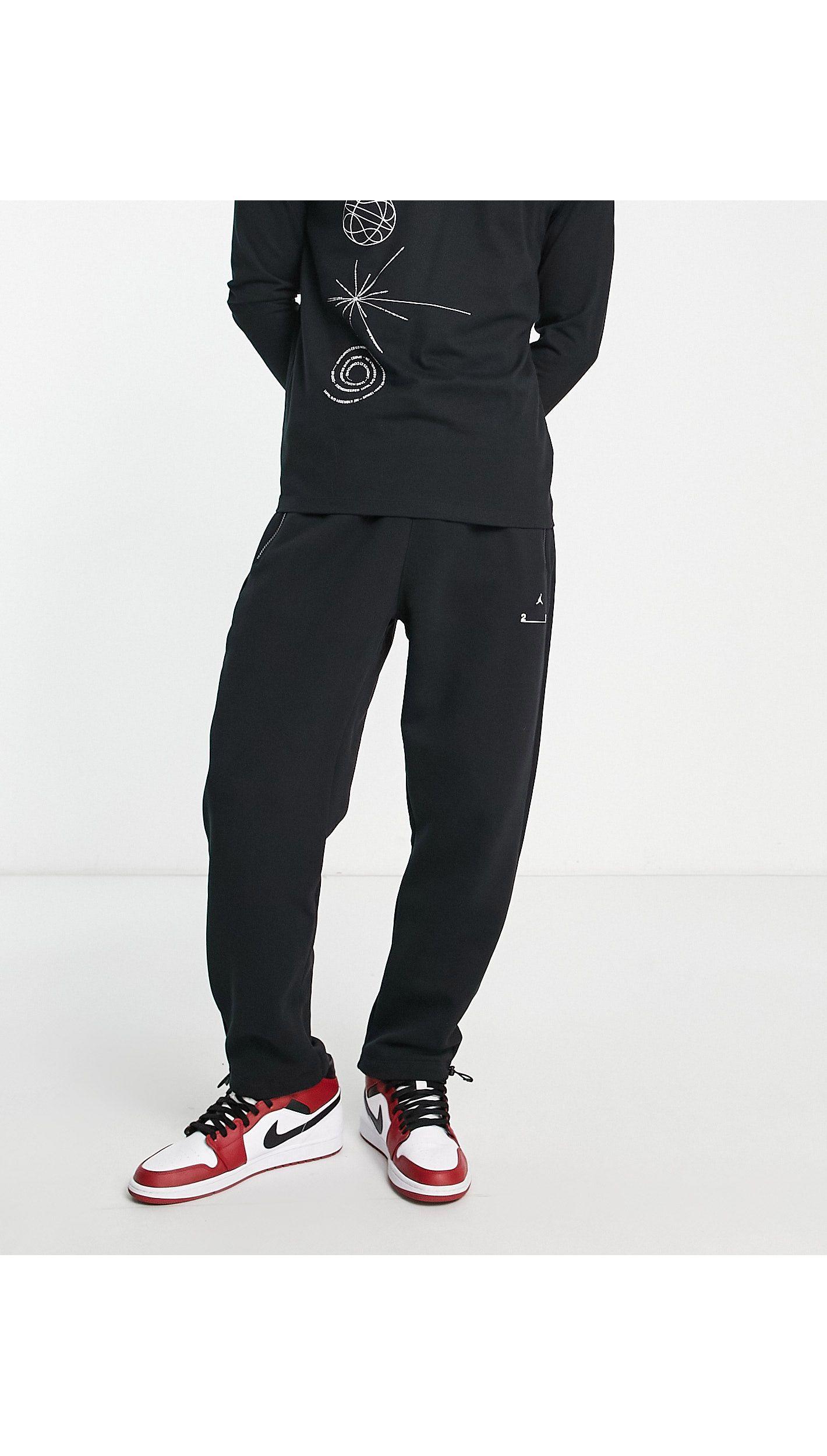 23 engineered - pantalon en polaire Nike pour homme en coloris Noir | Lyst