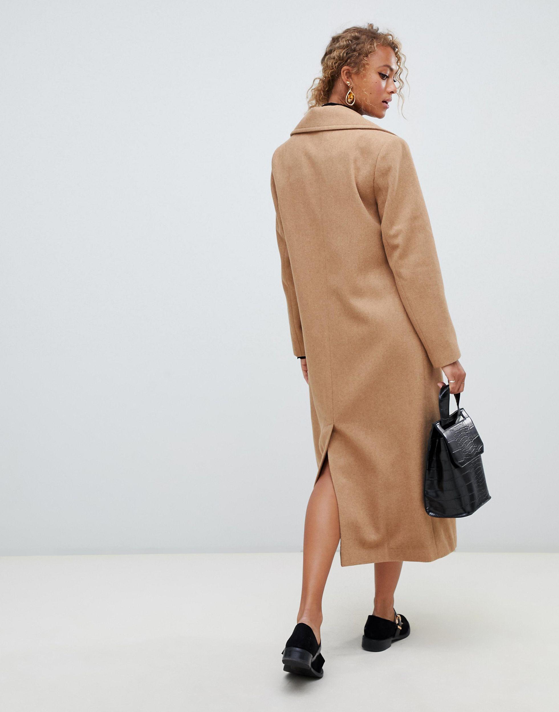 new look tailored maxi coat