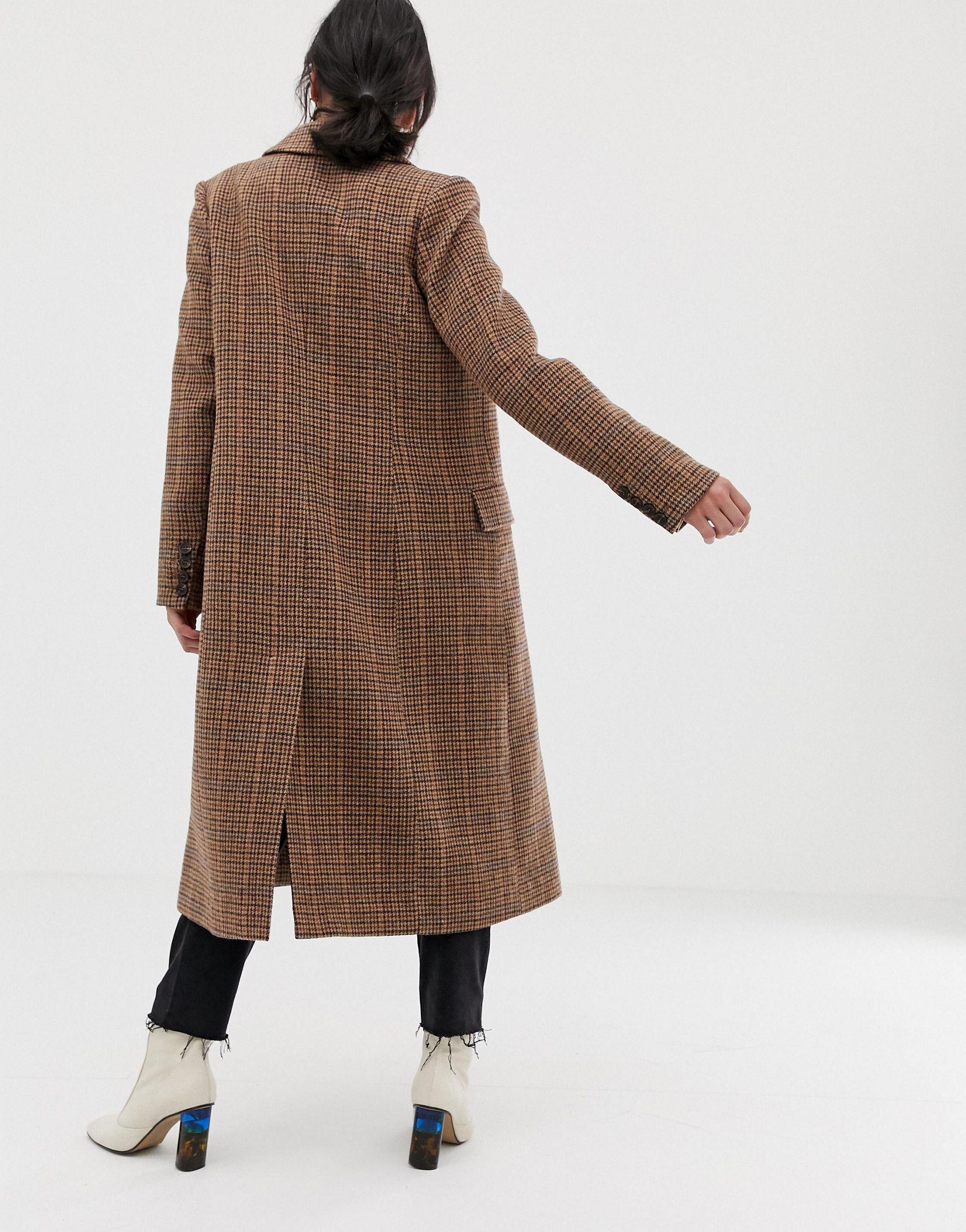 warehouse longline funnel coat