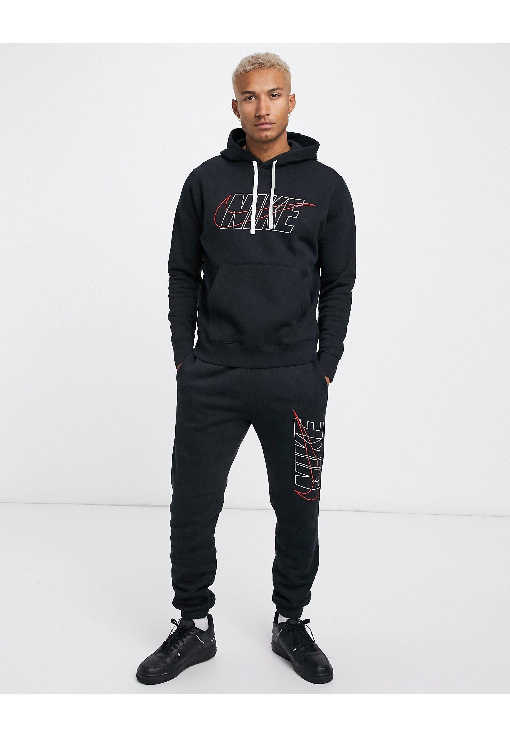 Nike Club Tracksuit Set in Black for Men | Lyst UK
