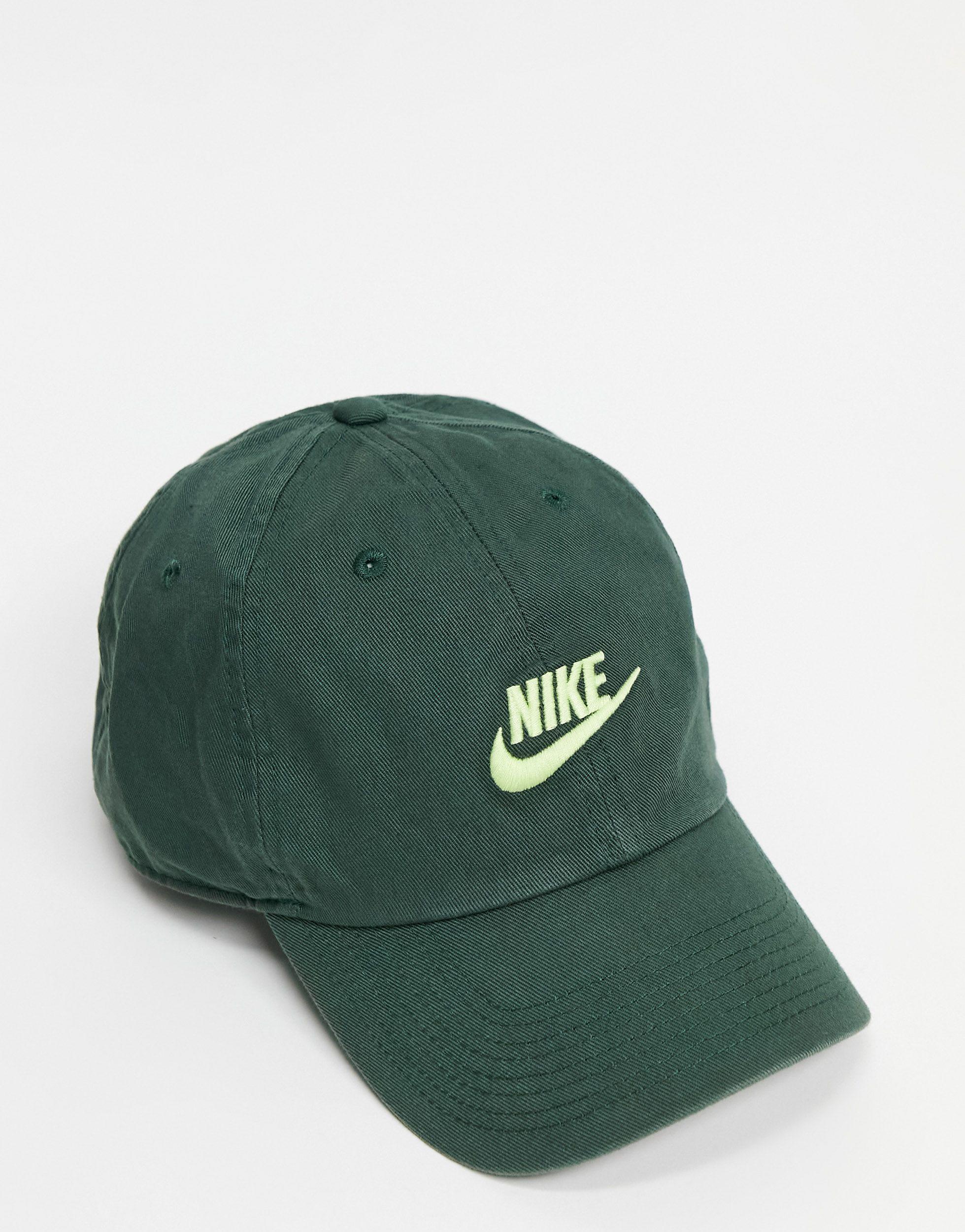 H86 futura - casquette délavée - kaki Nike pour homme en coloris Vert | Lyst